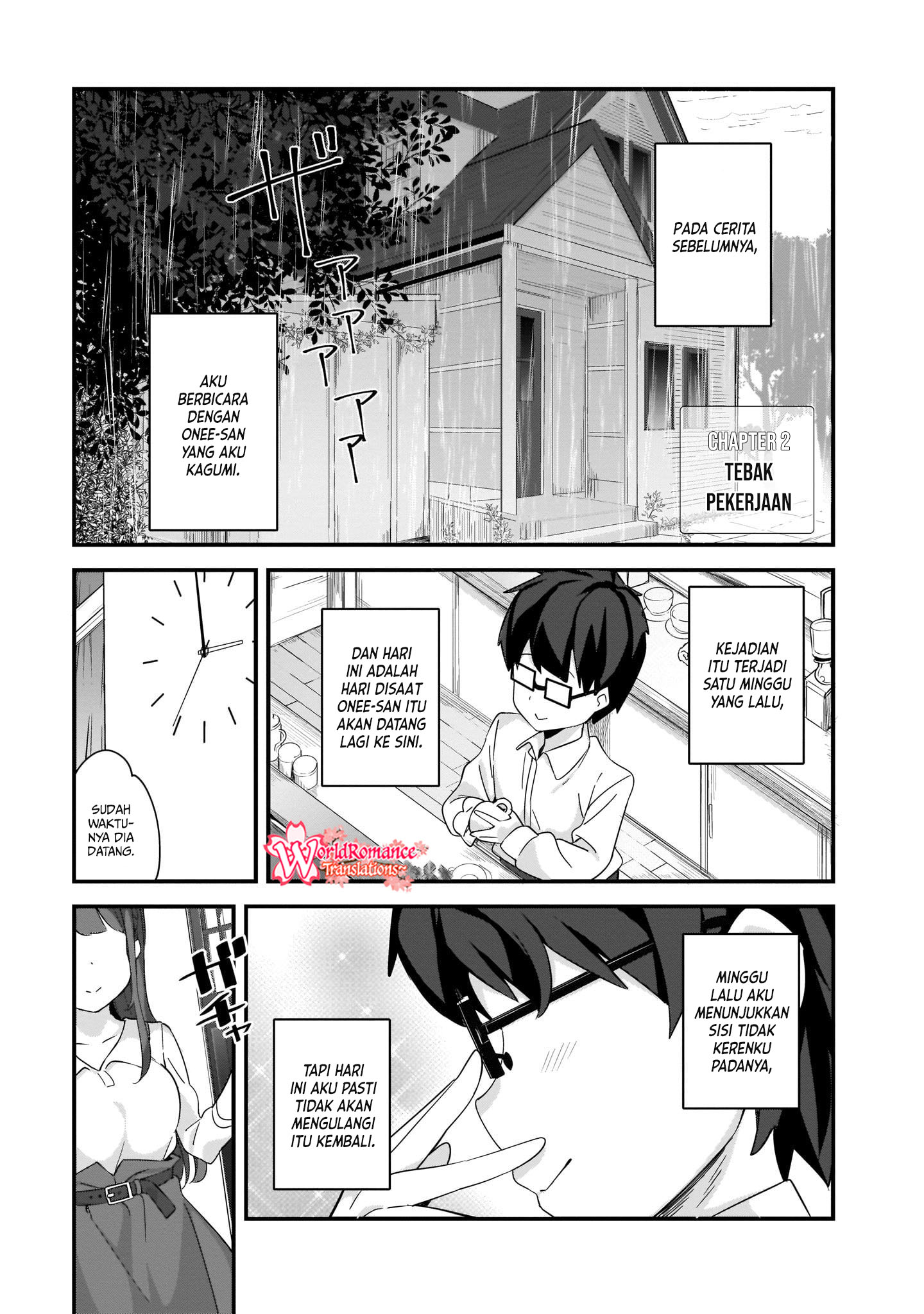 Hayasegawa-kun to Megami na Oneesan Chapter 2 - halaman 2