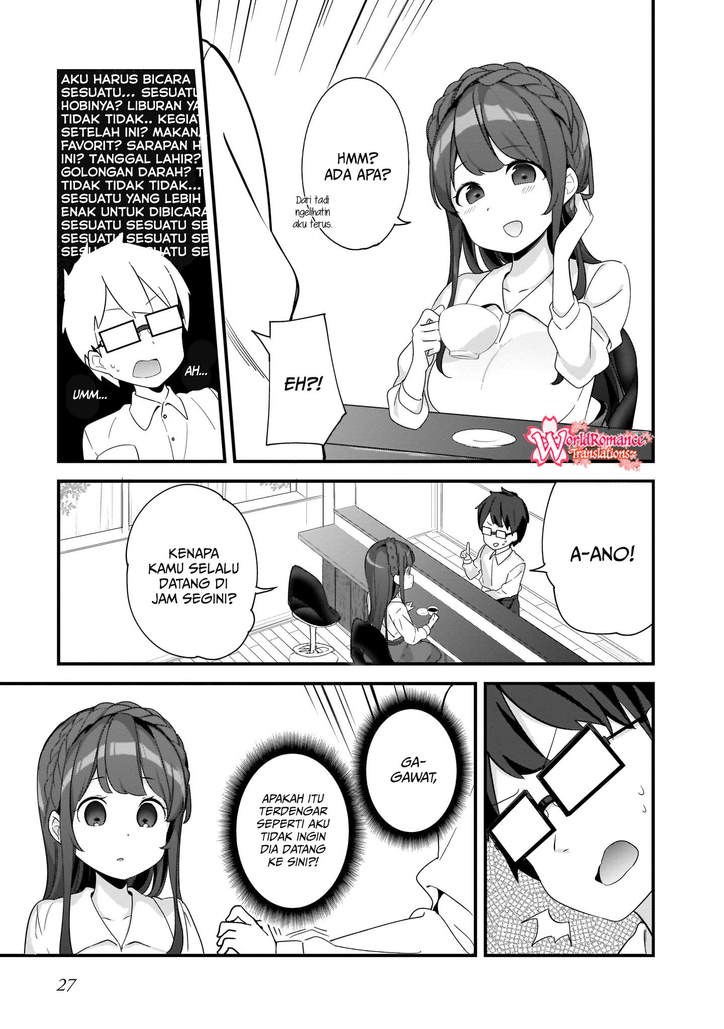 Hayasegawa-kun to Megami na Oneesan Chapter 2 - halaman 9