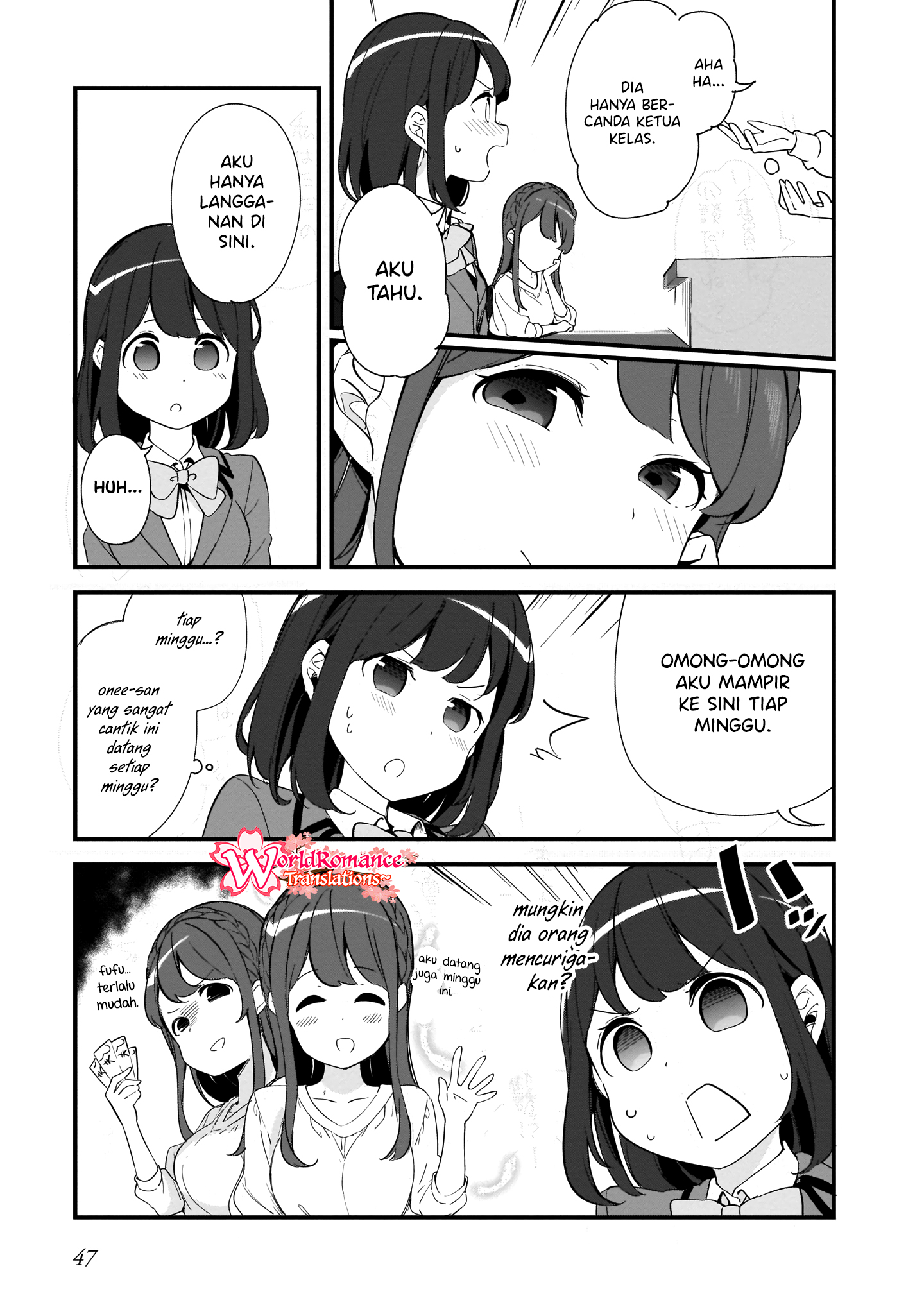 Hayasegawa-kun to Megami na Oneesan Chapter 3 - halaman 10