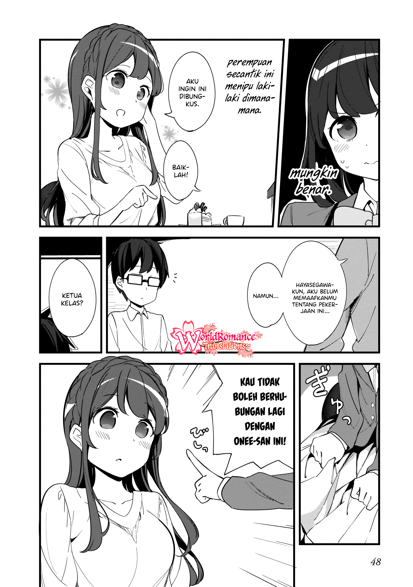 Hayasegawa-kun to Megami na Oneesan Chapter 3 - halaman 11