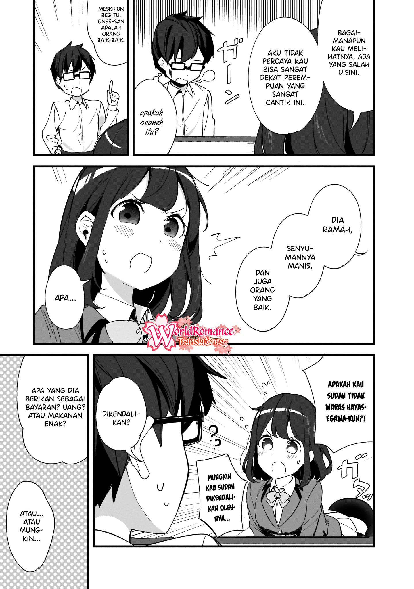 Hayasegawa-kun to Megami na Oneesan Chapter 3 - halaman 12