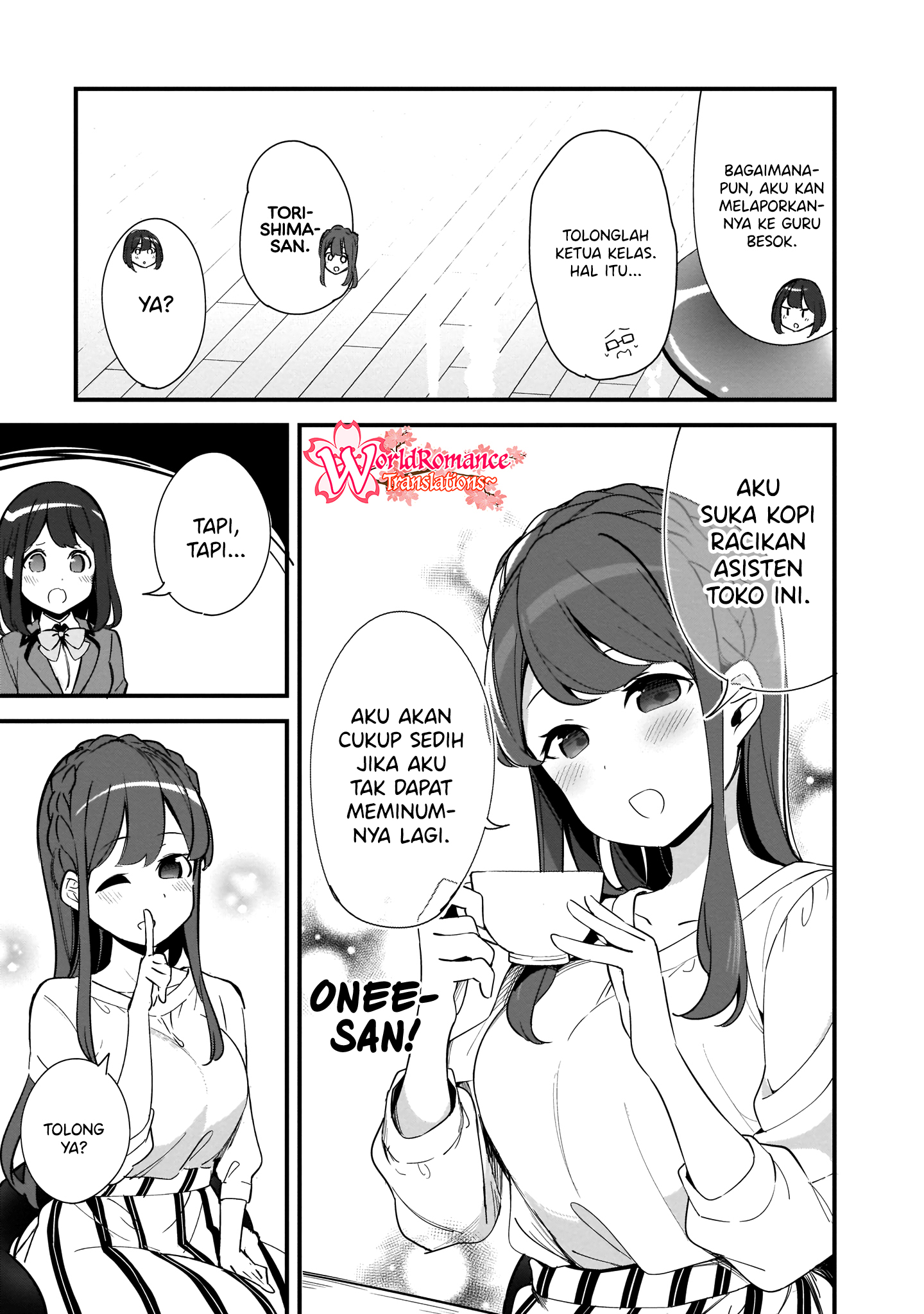 Hayasegawa-kun to Megami na Oneesan Chapter 3 - halaman 16