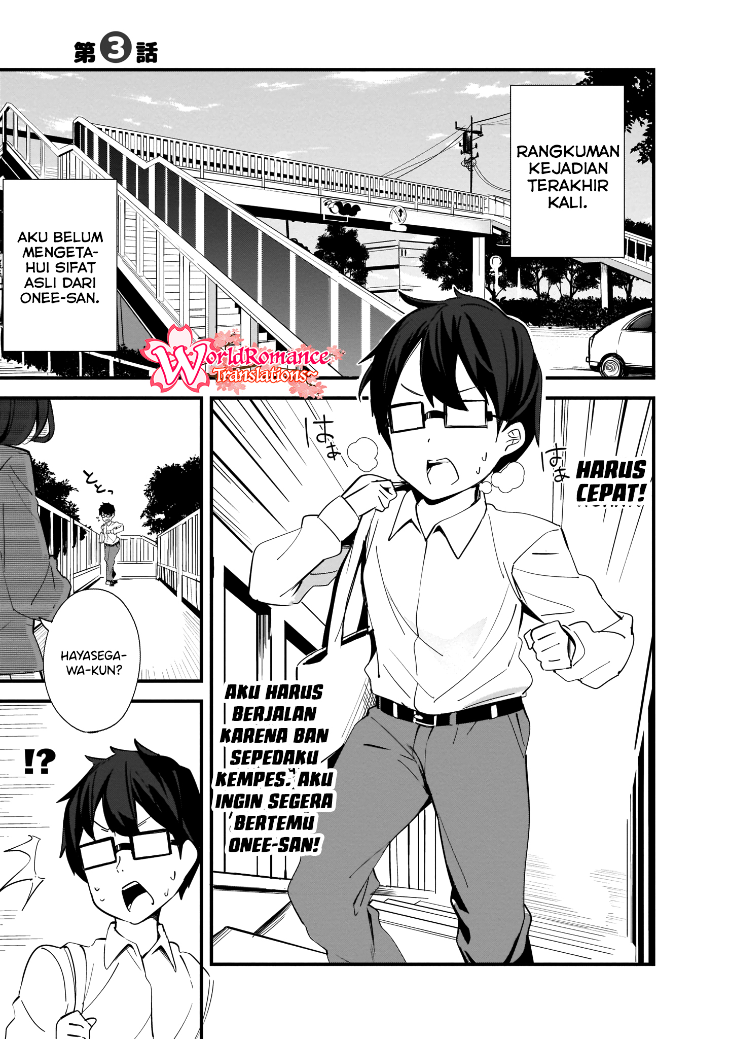 Hayasegawa-kun to Megami na Oneesan Chapter 3 - halaman 2