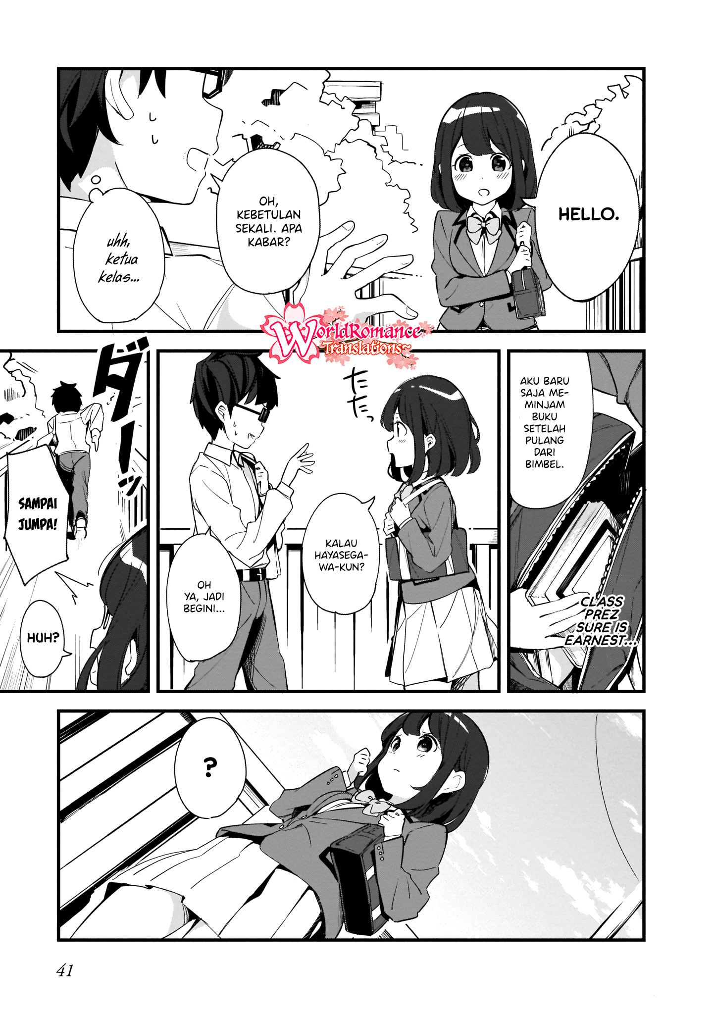 Hayasegawa-kun to Megami na Oneesan Chapter 3 - halaman 4