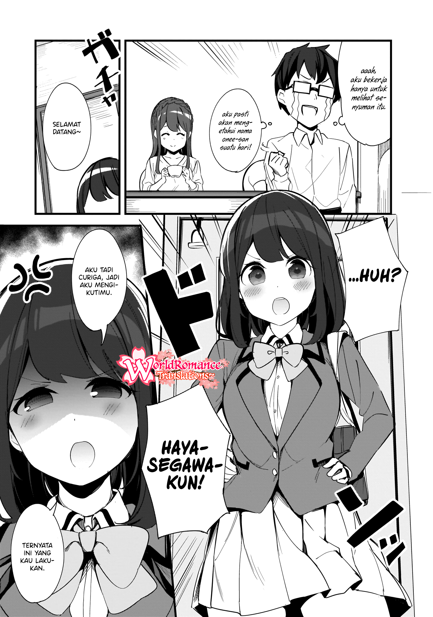 Hayasegawa-kun to Megami na Oneesan Chapter 3 - halaman 6