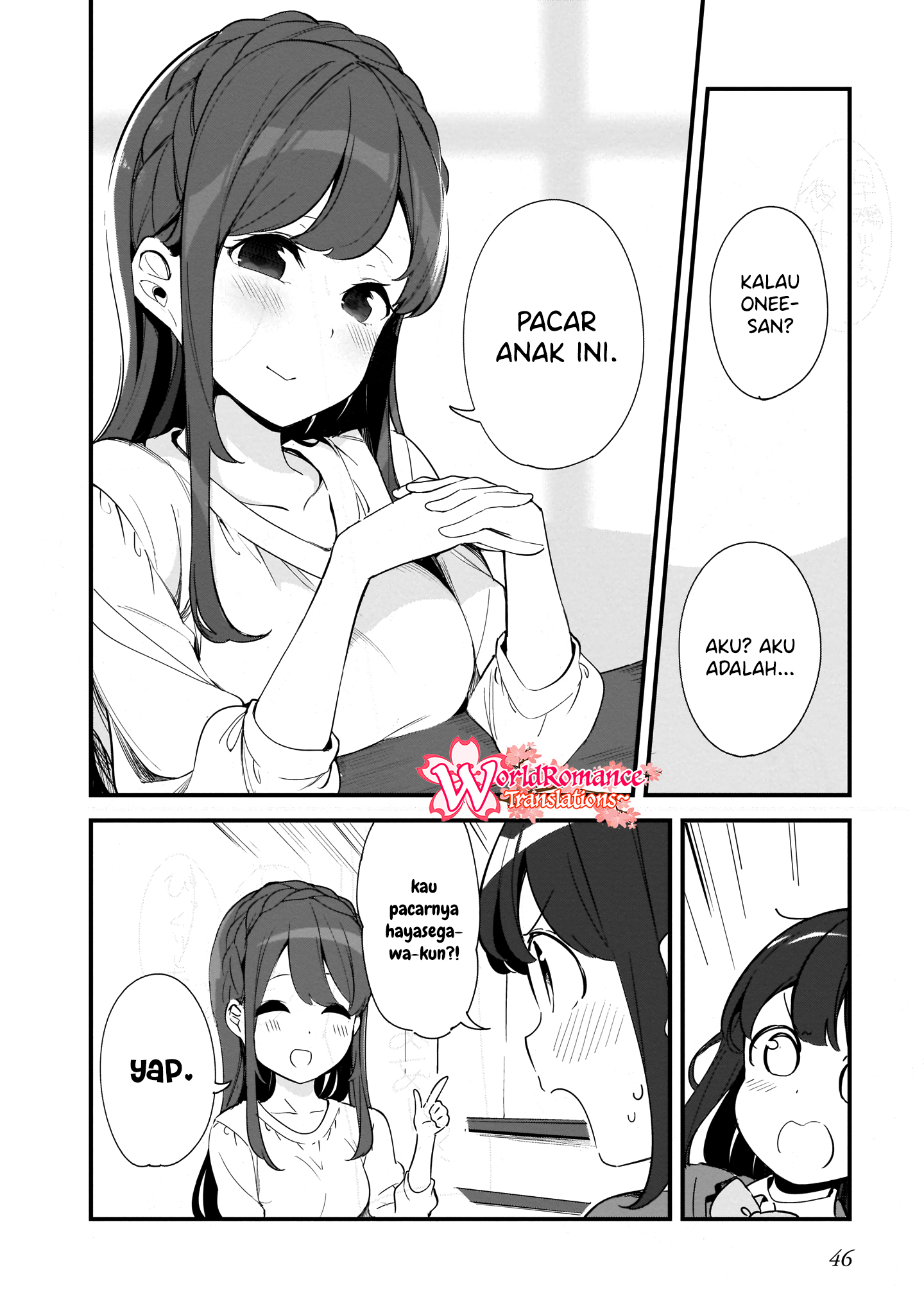 Hayasegawa-kun to Megami na Oneesan Chapter 3 - halaman 9