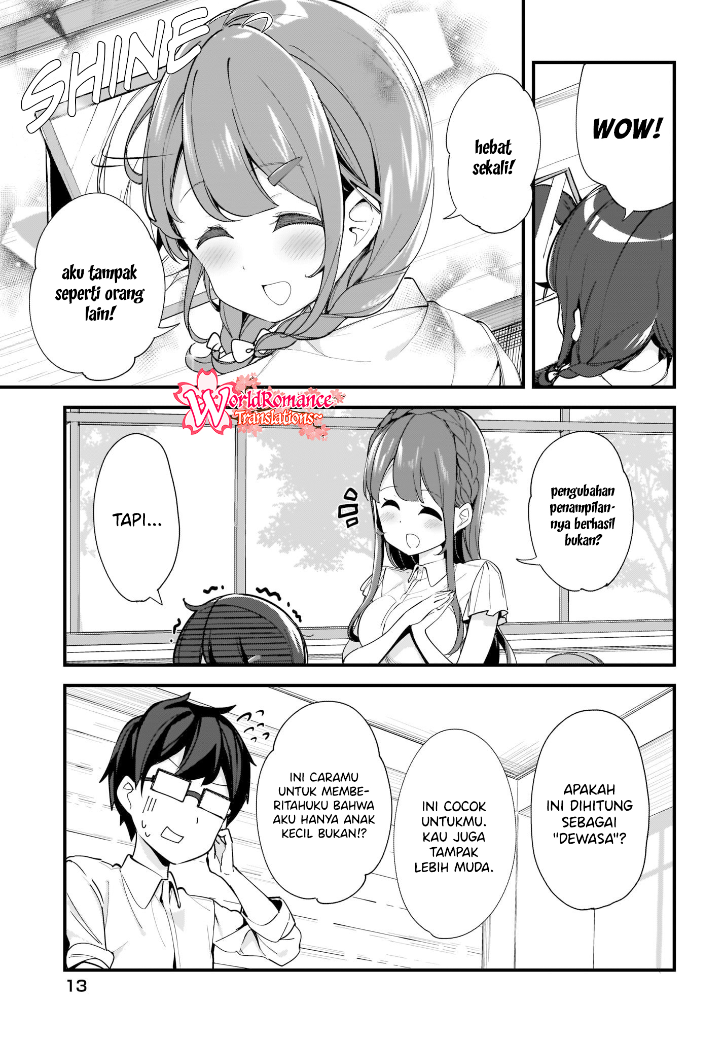 Hayasegawa-kun to Megami na Oneesan Chapter 4 - halaman 10