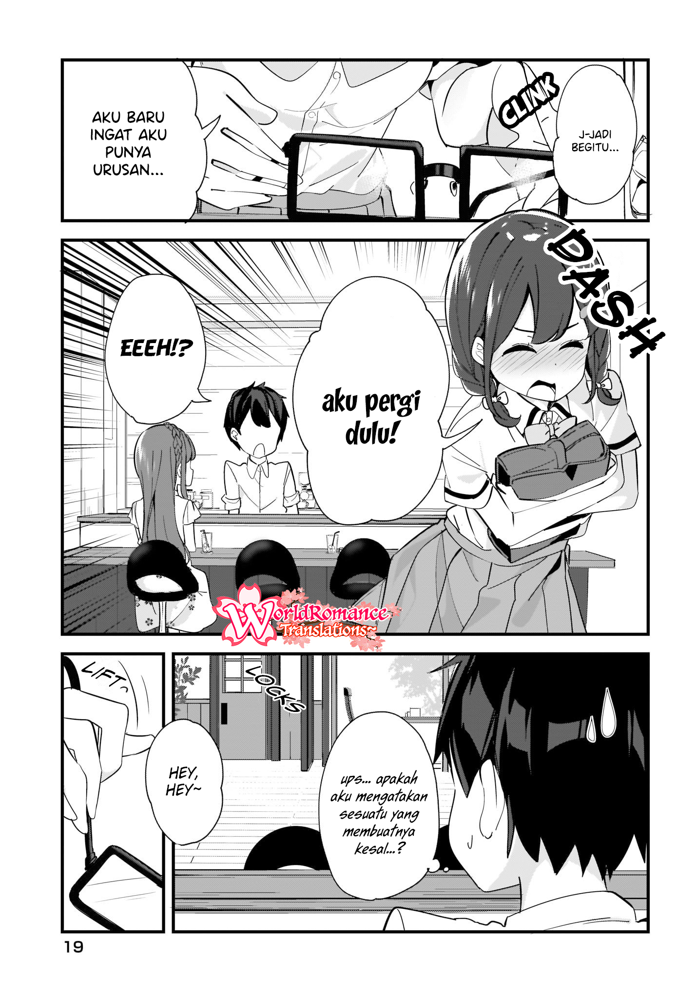 Hayasegawa-kun to Megami na Oneesan Chapter 4 - halaman 16