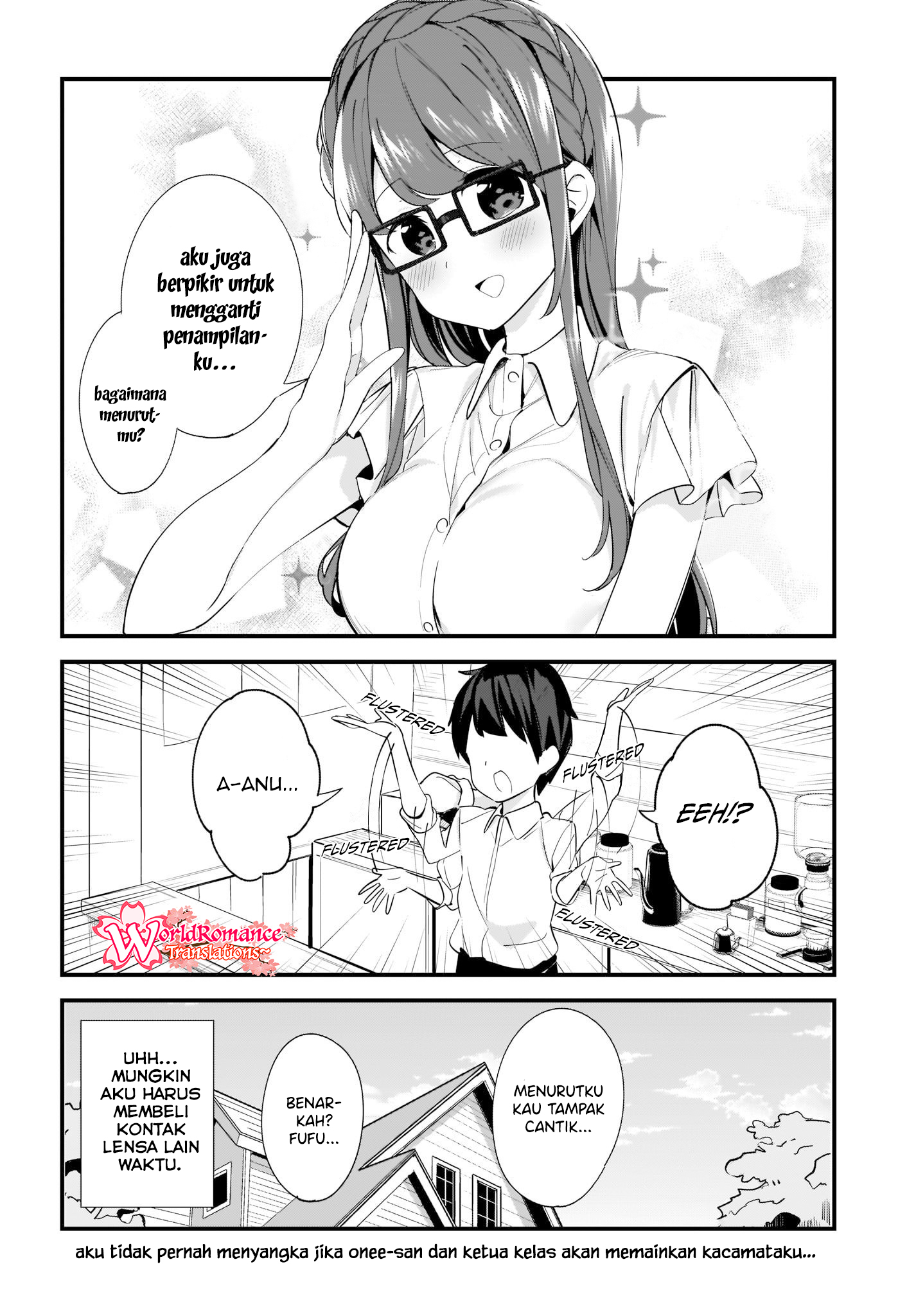 Hayasegawa-kun to Megami na Oneesan Chapter 4 - halaman 17