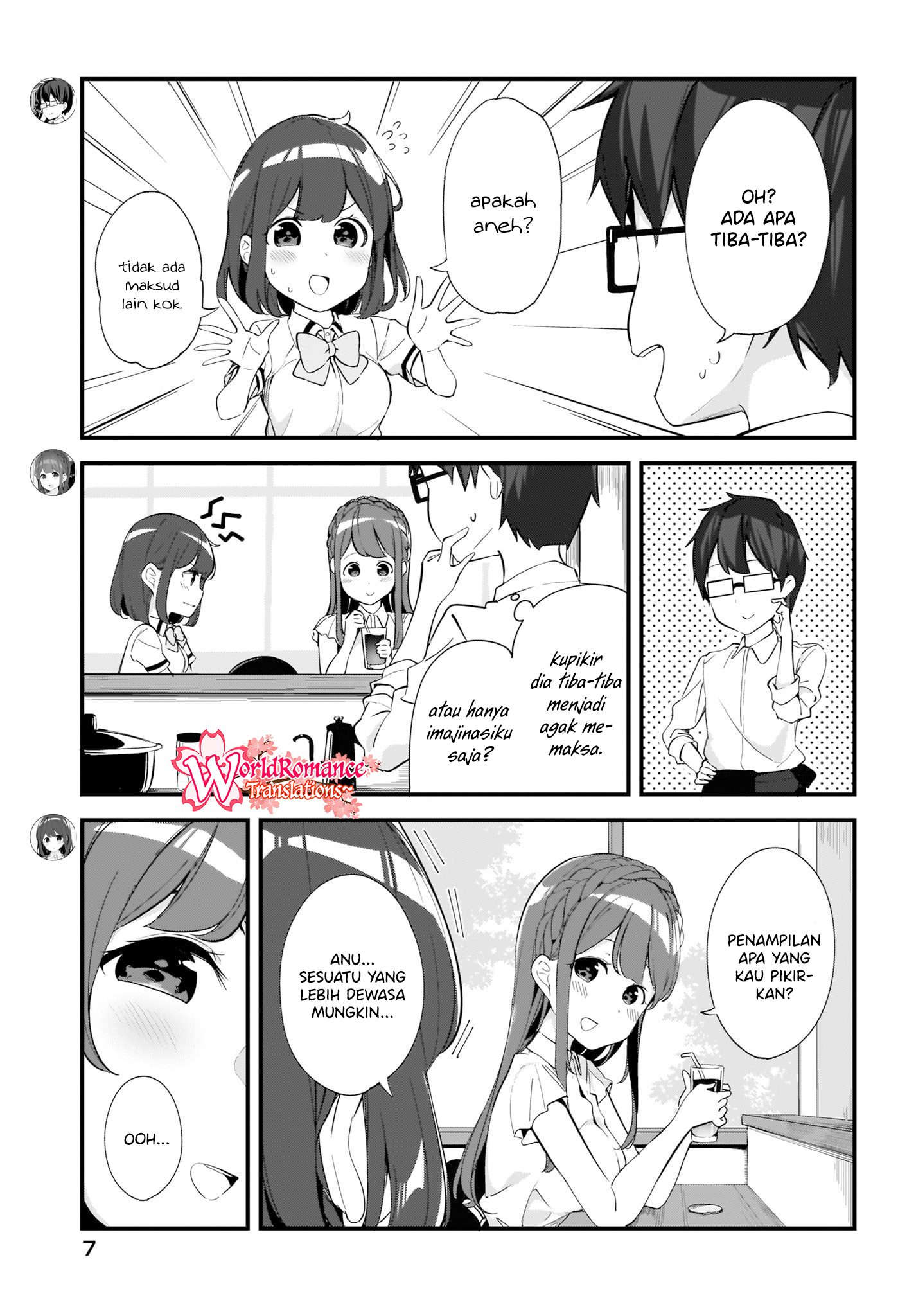Hayasegawa-kun to Megami na Oneesan Chapter 4 - halaman 4