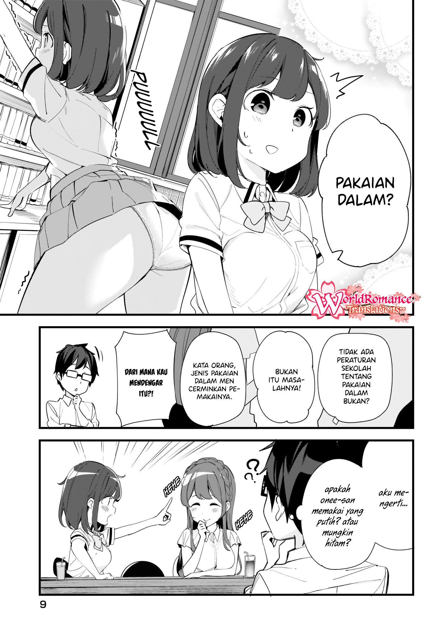 Hayasegawa-kun to Megami na Oneesan Chapter 4 - halaman 6