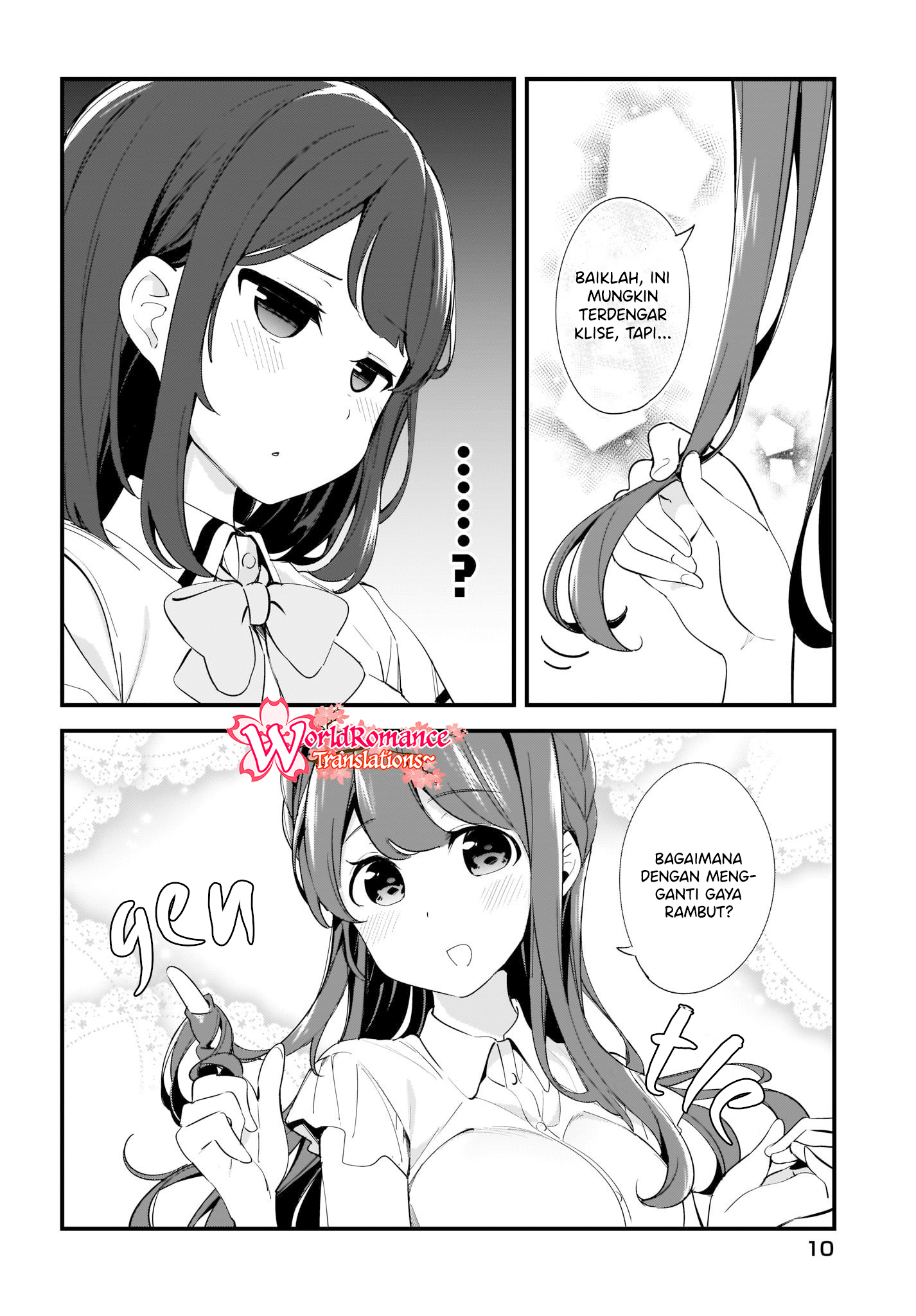 Hayasegawa-kun to Megami na Oneesan Chapter 4 - halaman 7