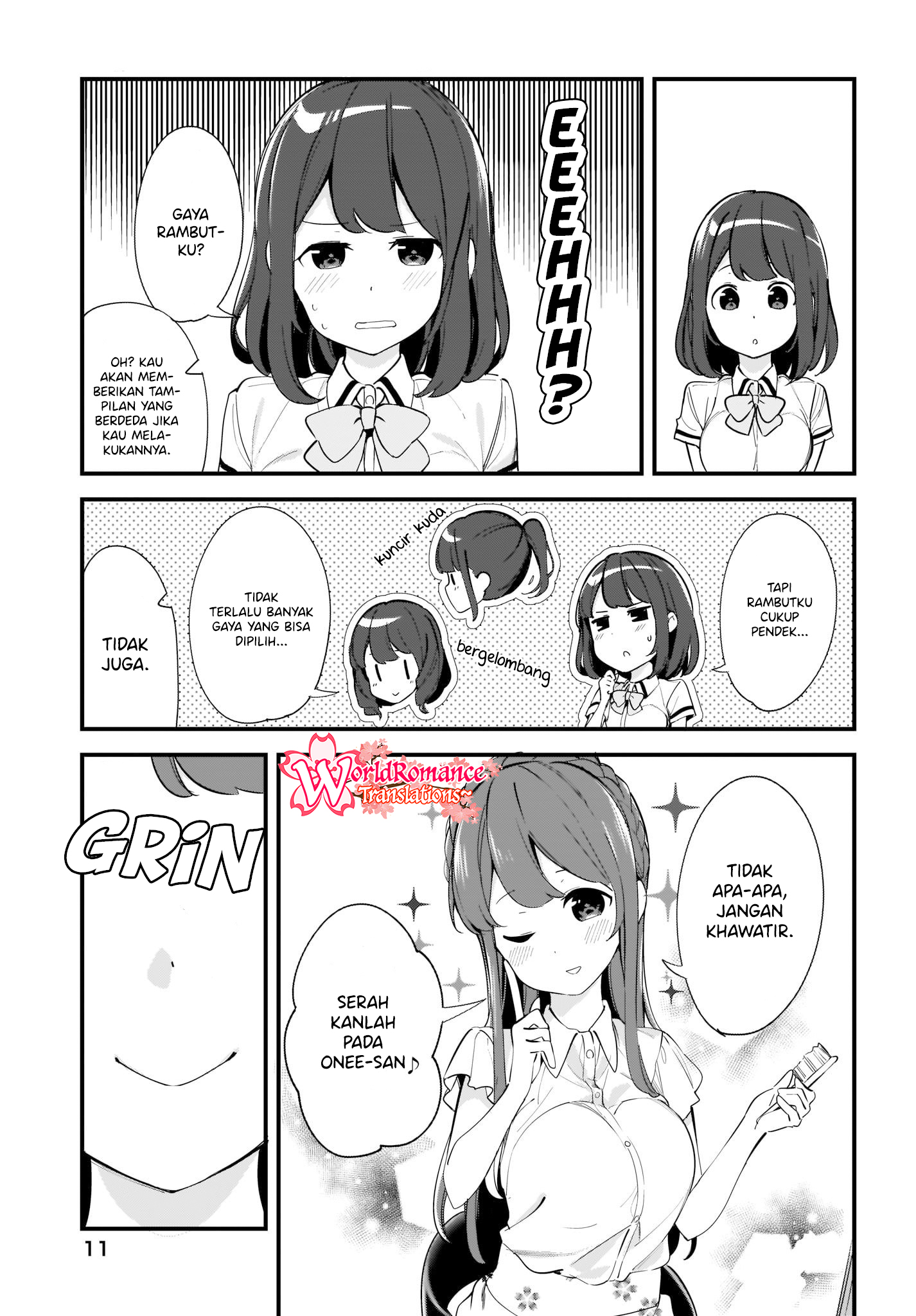 Hayasegawa-kun to Megami na Oneesan Chapter 4 - halaman 8