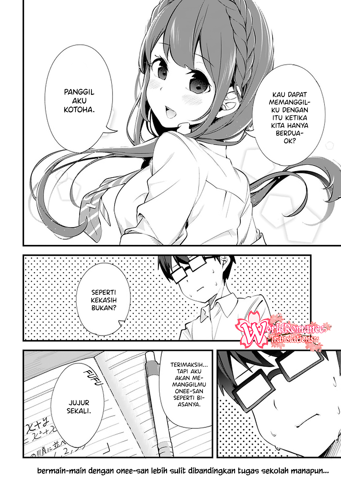 Hayasegawa-kun to Megami na Oneesan Chapter 5 - halaman 17