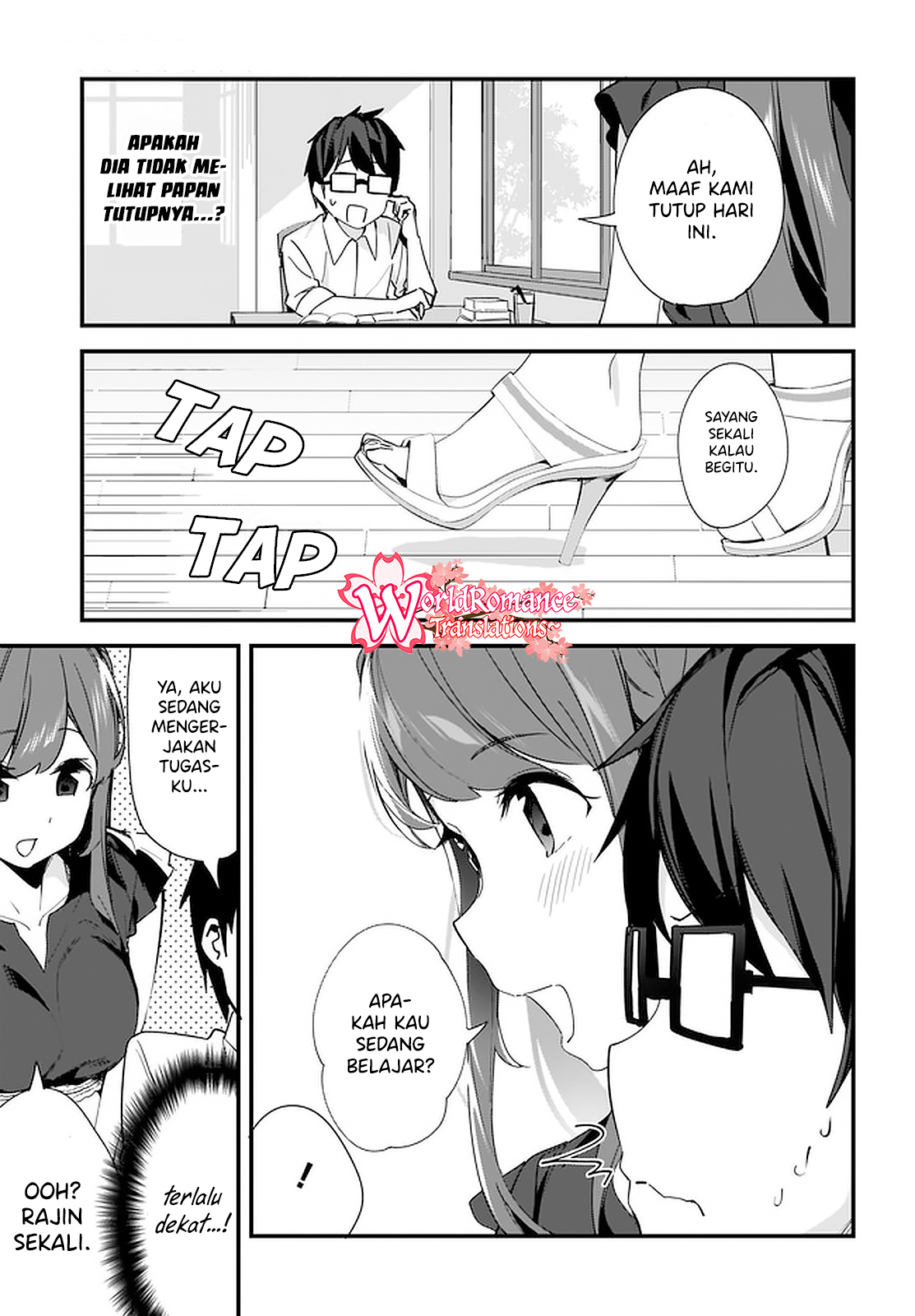 Hayasegawa-kun to Megami na Oneesan Chapter 5 - halaman 6