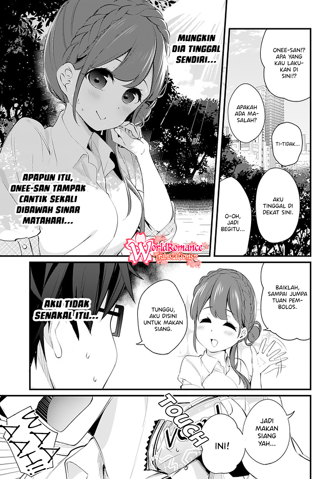 Hayasegawa-kun to Megami na Oneesan Chapter 6 - halaman 4