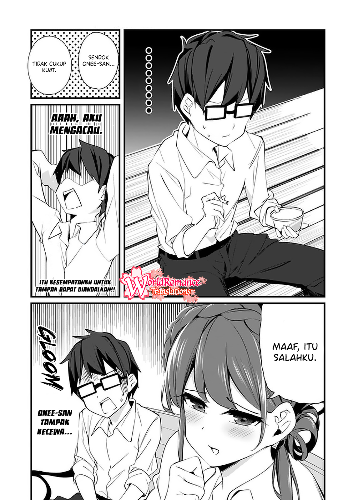 Hayasegawa-kun to Megami na Oneesan Chapter 6 - halaman 8