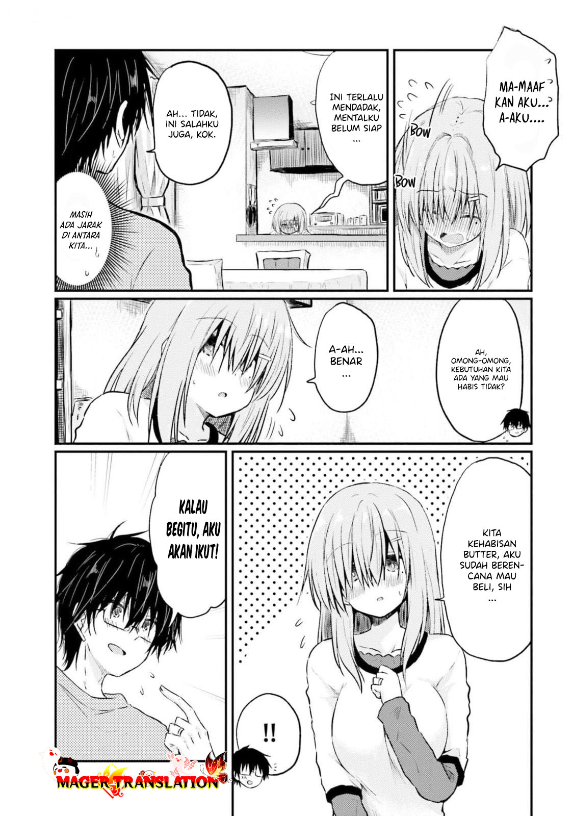 Hazukashigariya no Tsuma to Shinkon Seikatsu Hajimemashita Chapter 2 - halaman 4
