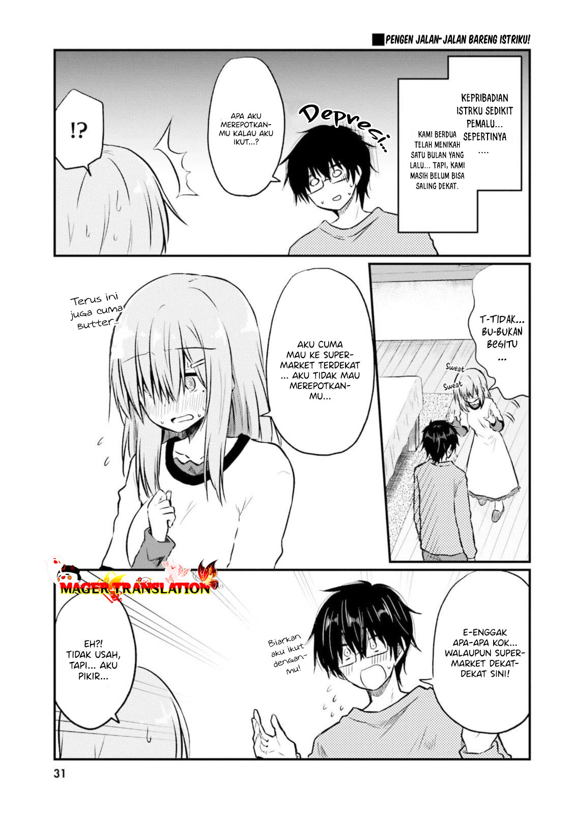 Hazukashigariya no Tsuma to Shinkon Seikatsu Hajimemashita Chapter 2 - halaman 6