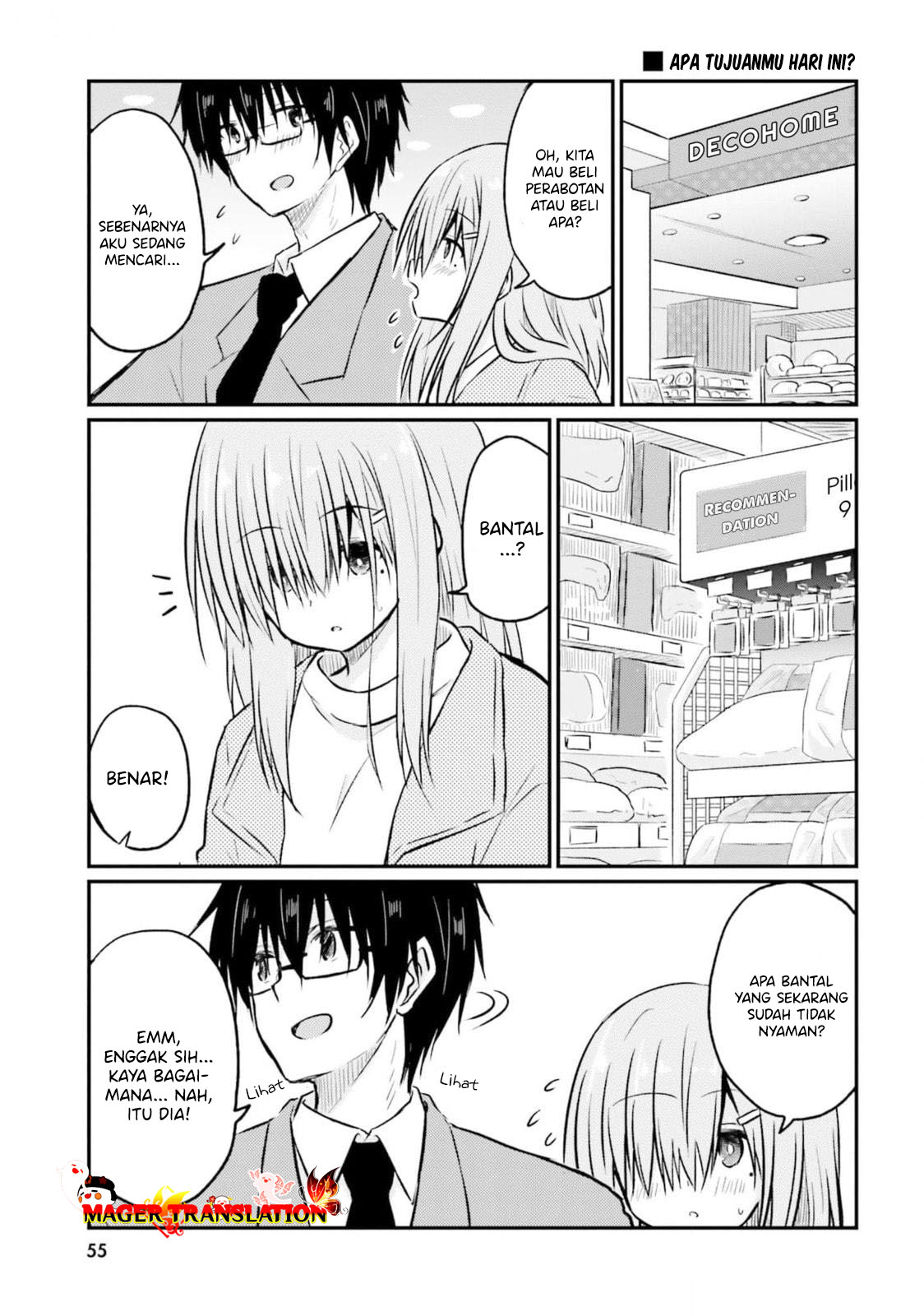 Hazukashigariya no Tsuma to Shinkon Seikatsu Hajimemashita Chapter 3 - halaman 10