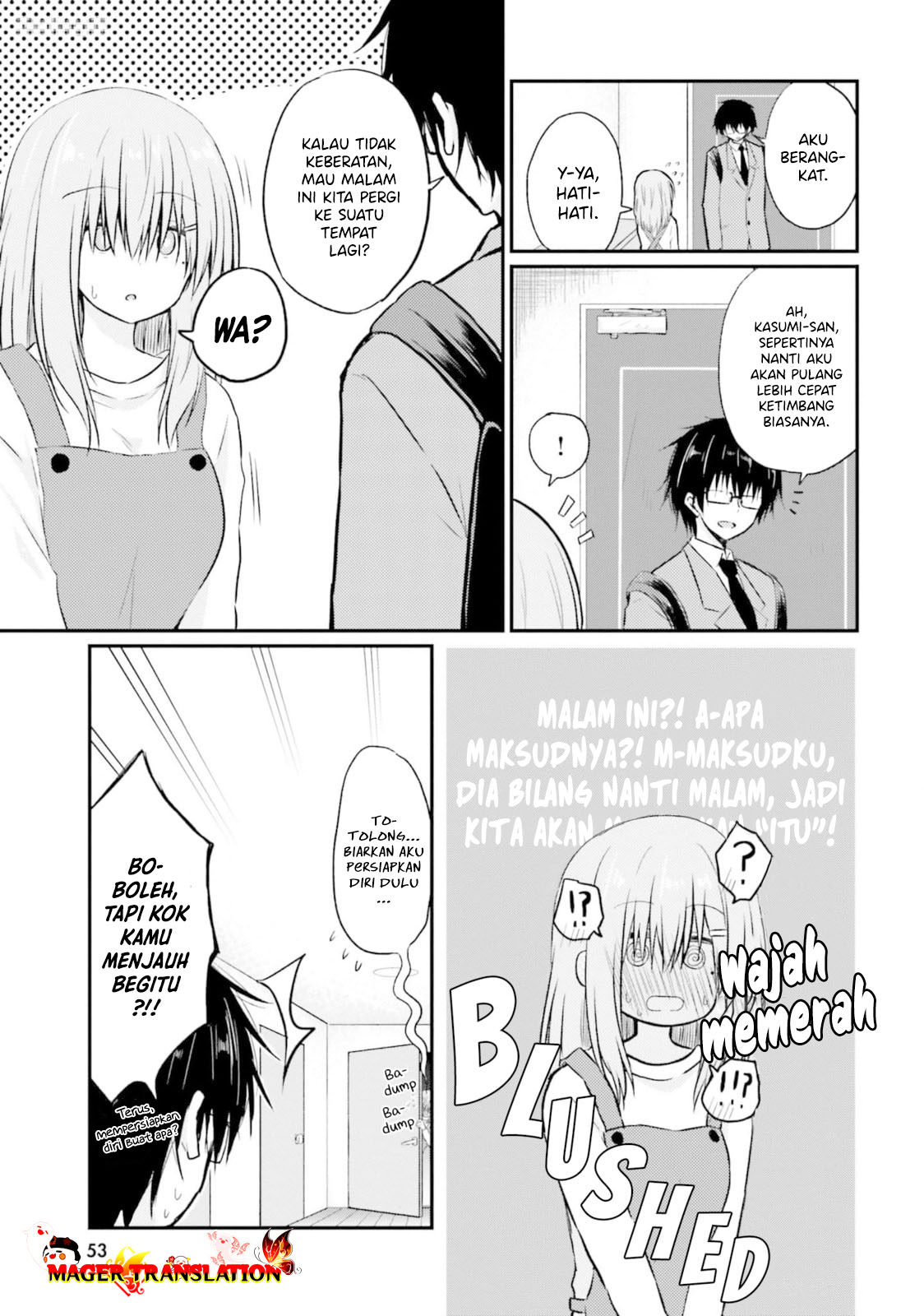 Hazukashigariya no Tsuma to Shinkon Seikatsu Hajimemashita Chapter 3 - halaman 8