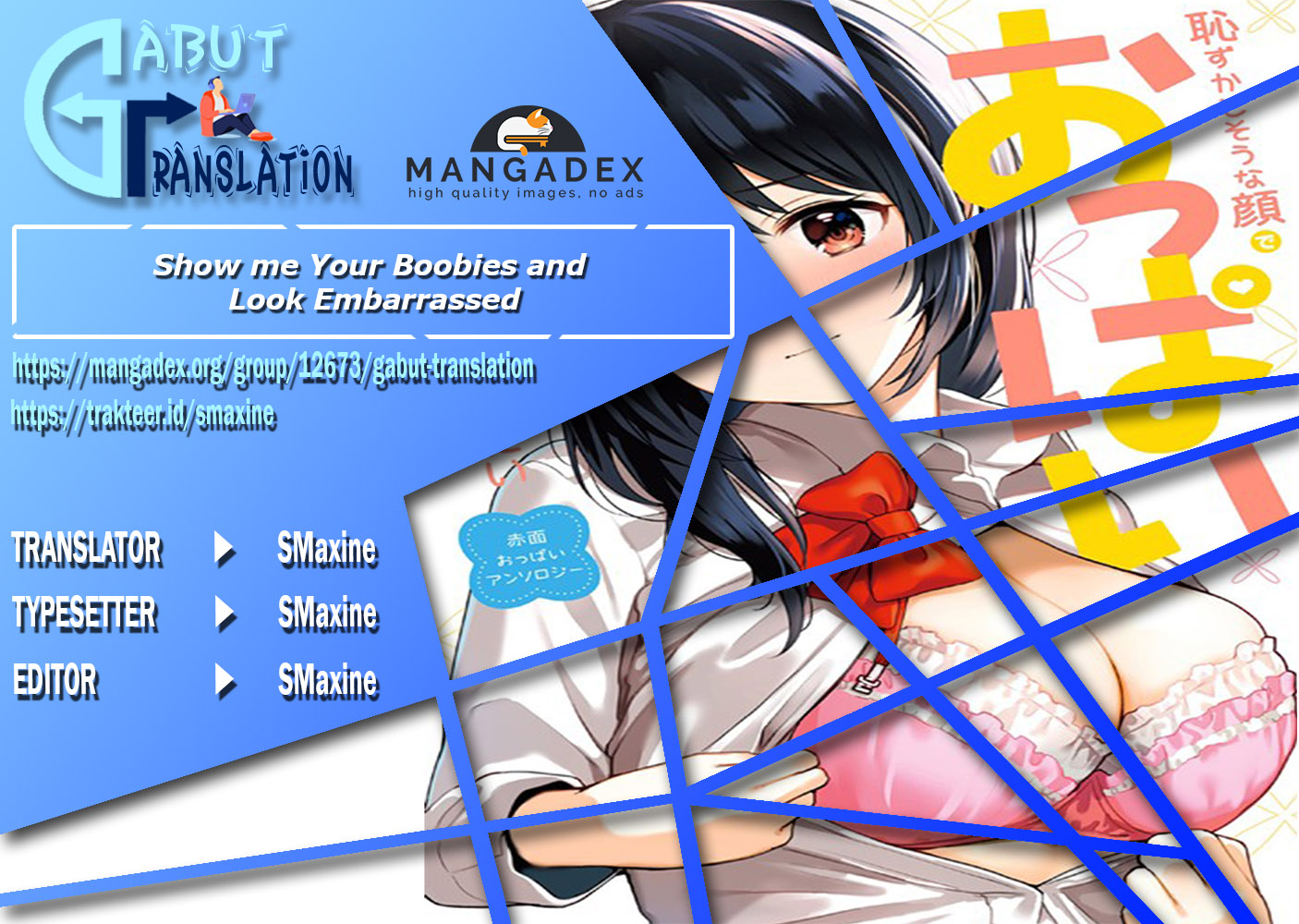 Hazukashisou na Kao de Oppai Misete Moraitai: Sekimen Oppai Anthology Chapter 1 - halaman 1