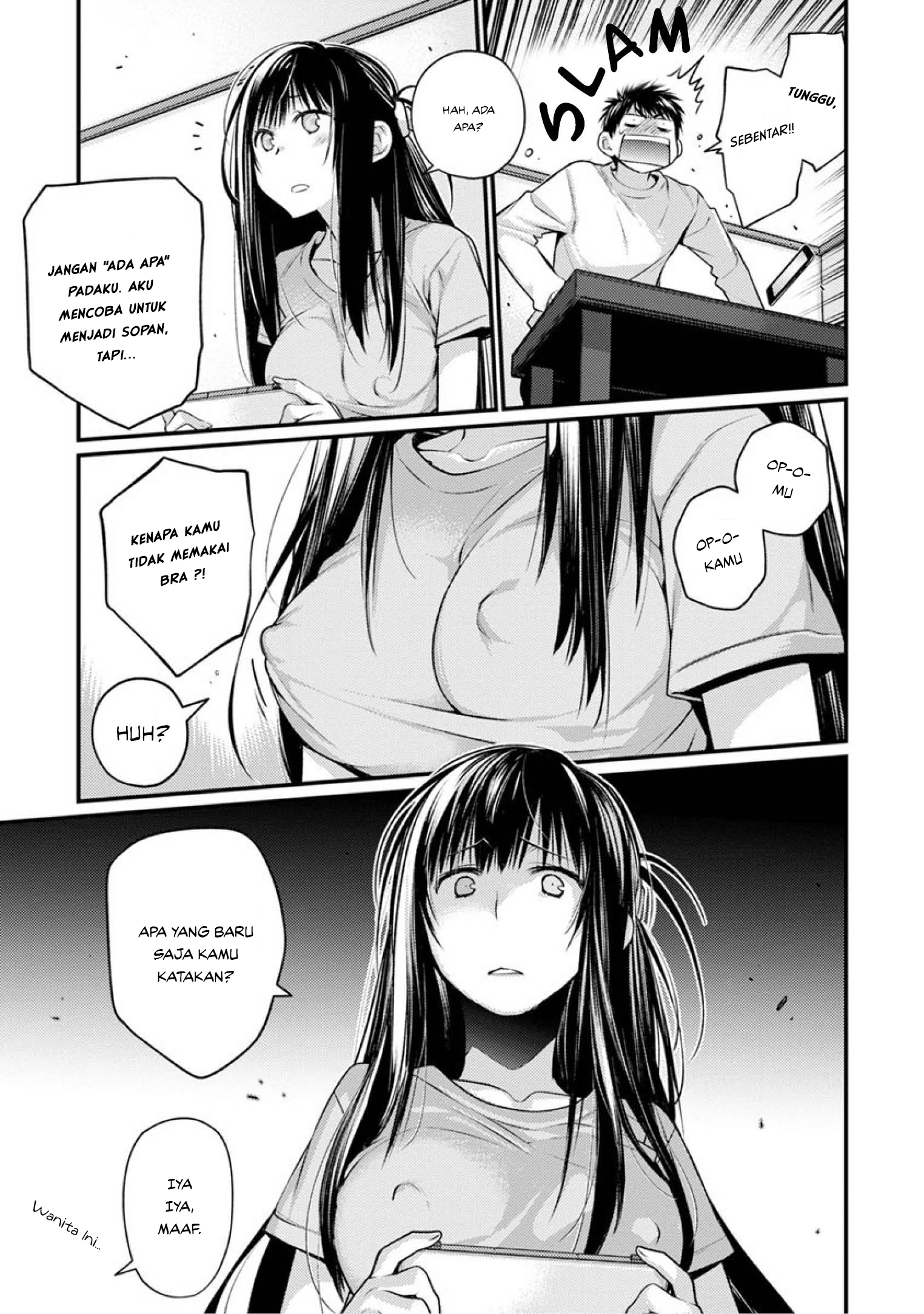 Hazukashisou na Kao de Oppai Misete Moraitai: Sekimen Oppai Anthology Chapter 1 - halaman 4