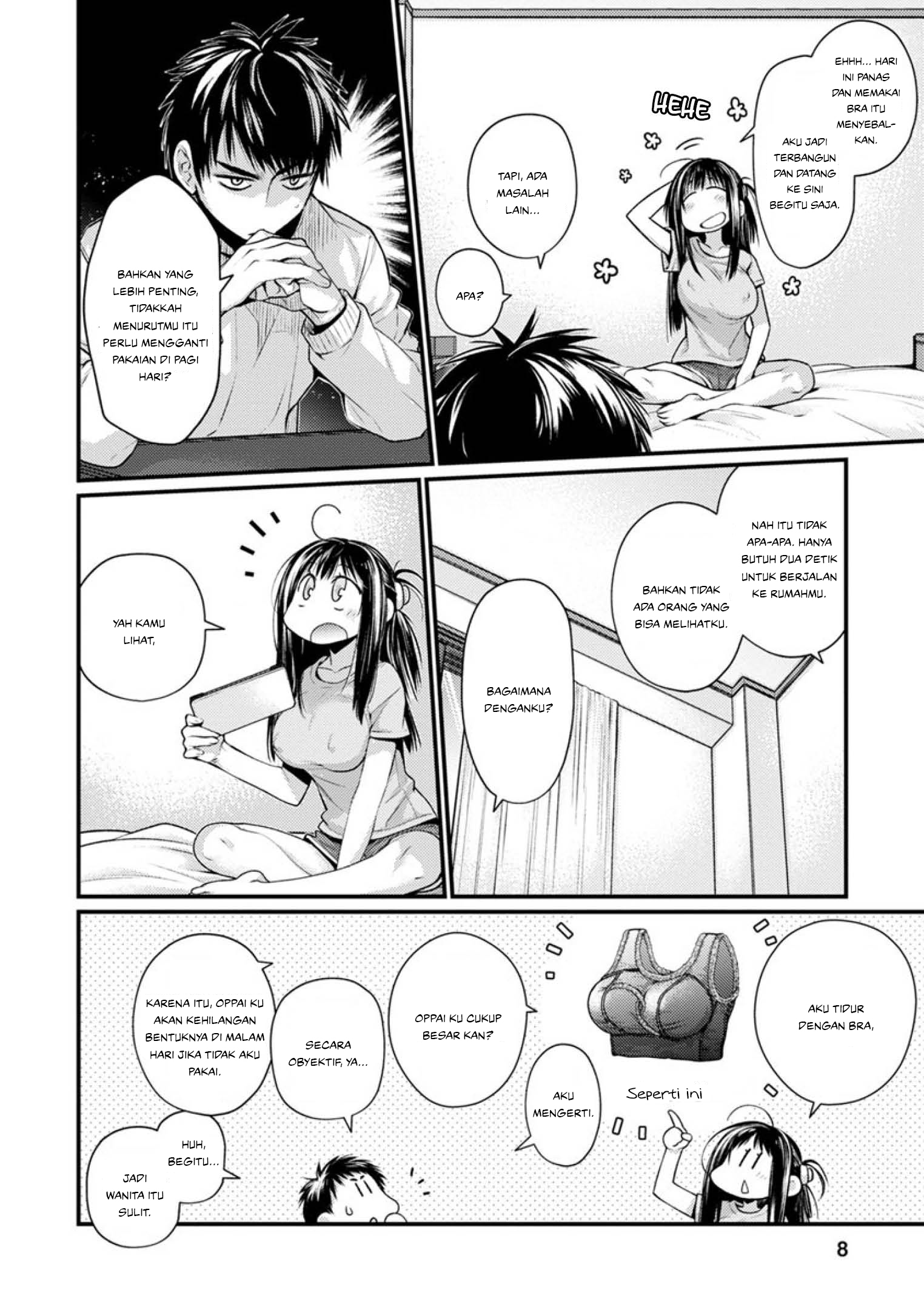 Hazukashisou na Kao de Oppai Misete Moraitai: Sekimen Oppai Anthology Chapter 1 - halaman 5