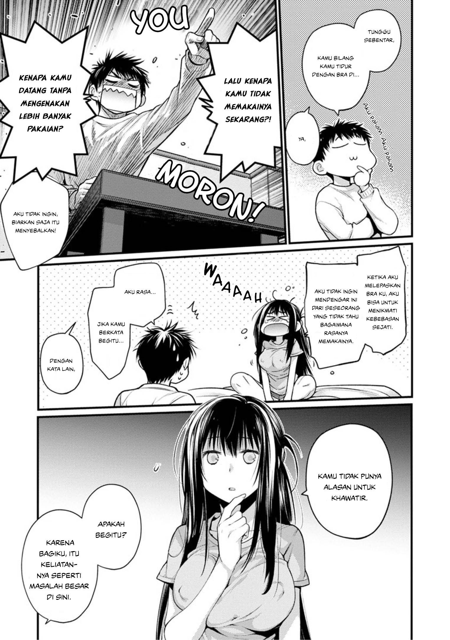Hazukashisou na Kao de Oppai Misete Moraitai: Sekimen Oppai Anthology Chapter 1 - halaman 6