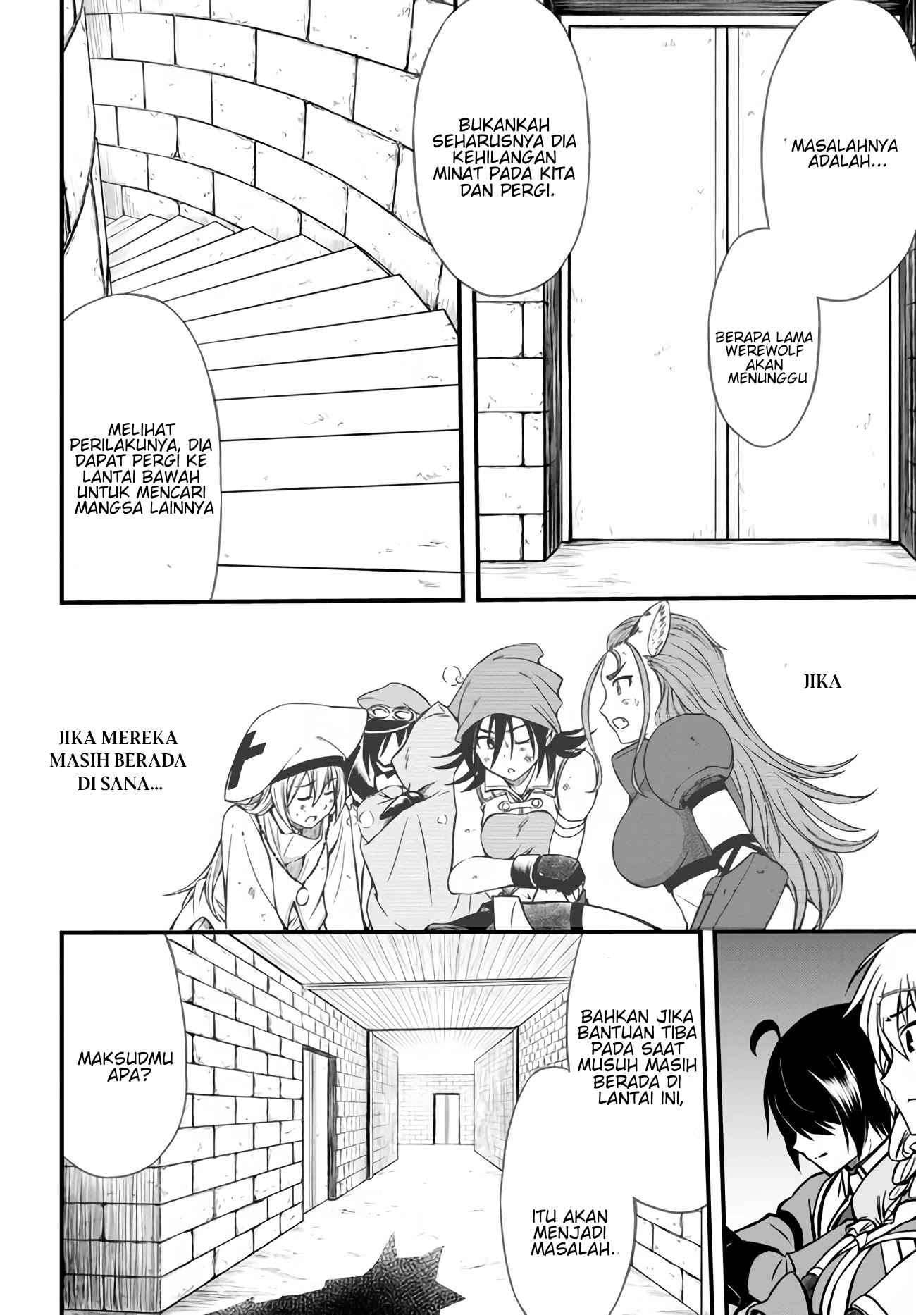 Hazure Akamadoushi ha Kenjyatime ni Musou suru Chapter 5 - halaman 19
