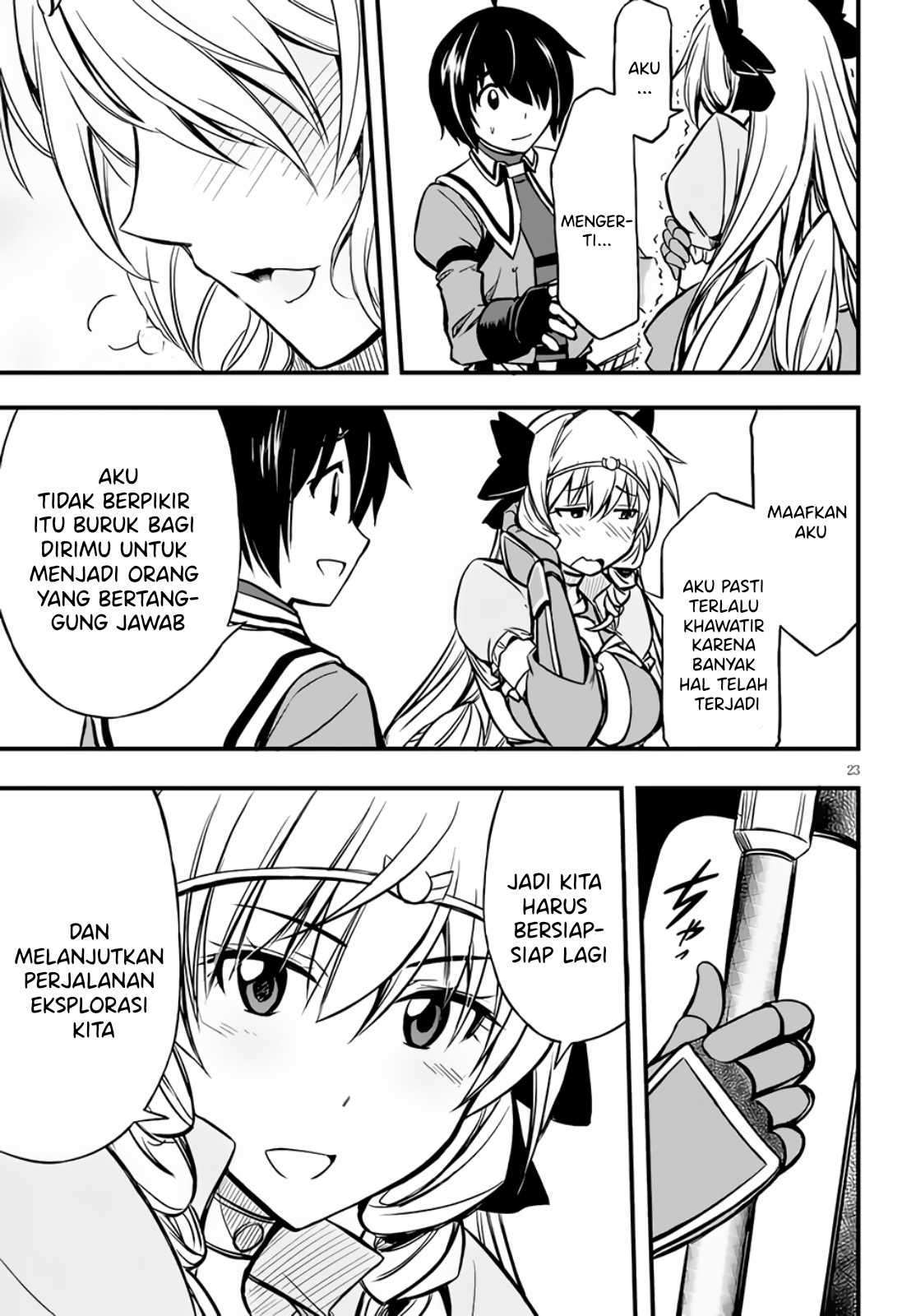 Hazure Akamadoushi ha Kenjyatime ni Musou suru Chapter 8 - halaman 9