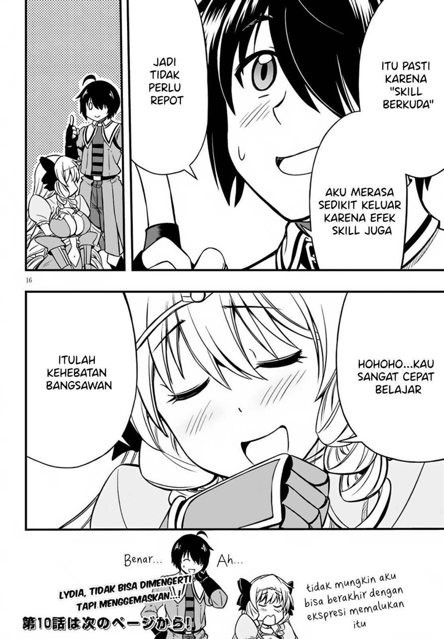 Hazure Akamadoushi ha Kenjyatime ni Musou suru Chapter 9 - halaman 9