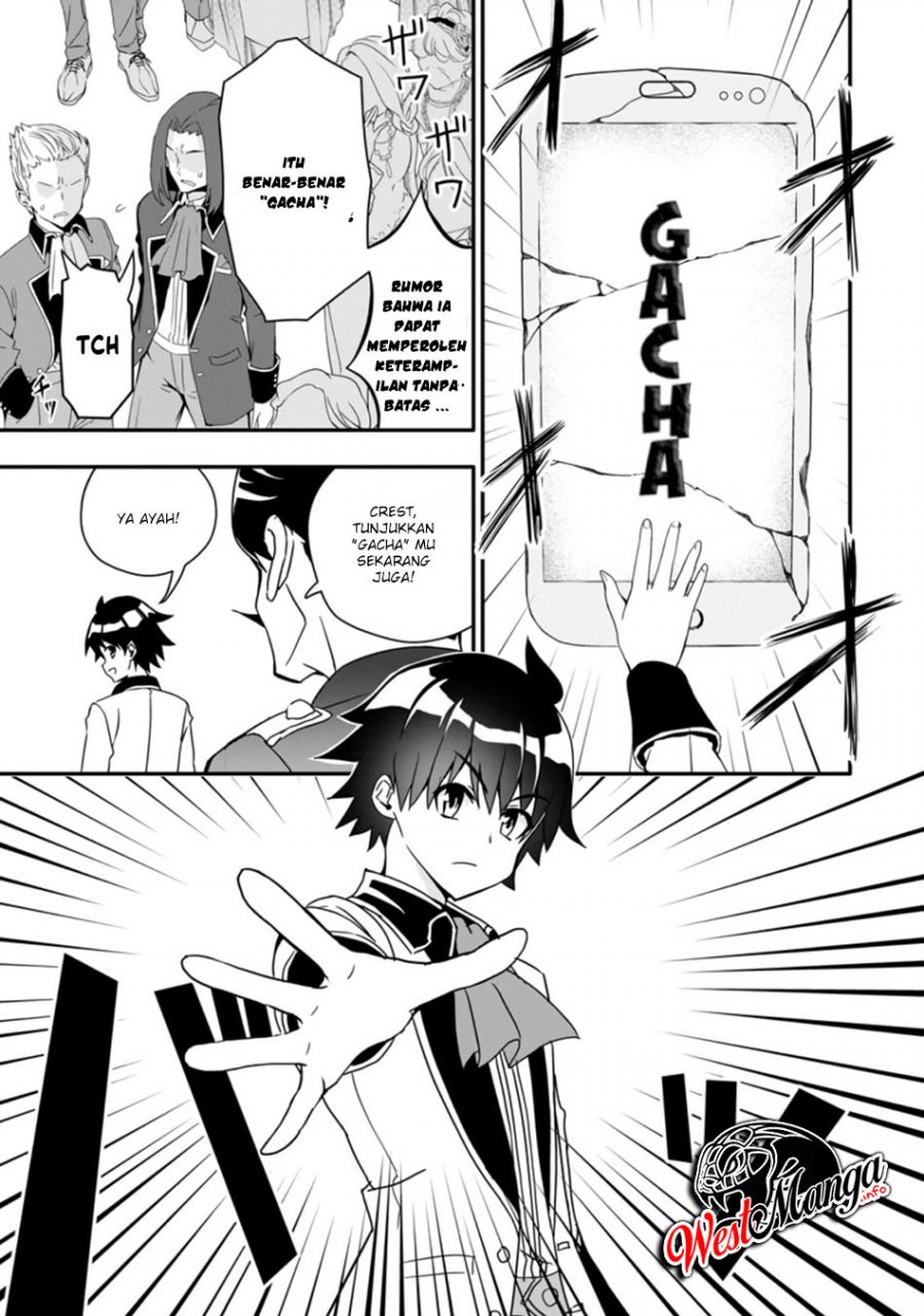 Hazure Skill “Gacha” de Tsuihō sa Reta Ore wa, Wagamama Osananajimi o Zetsuen Shi Kakusei Suru ~ Ban’nō Cheat Skill o Getto Shite, Mezase Rakuraku Saikyō Slow Life!~ Chapter 1.3 - halaman 4