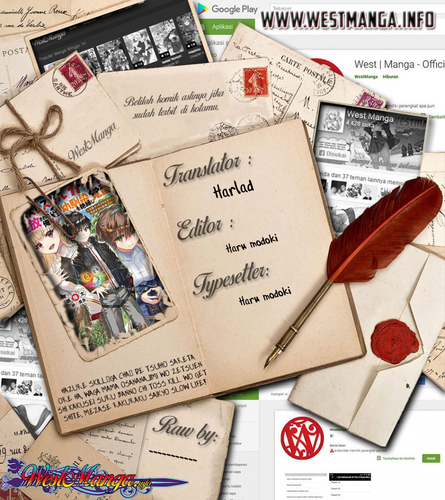 Hazure Skill “Gacha” de Tsuihō sa Reta Ore wa, Wagamama Osananajimi o Zetsuen Shi Kakusei Suru ~ Ban’nō Cheat Skill o Getto Shite, Mezase Rakuraku Saikyō Slow Life!~ Chapter 1 - halaman 3