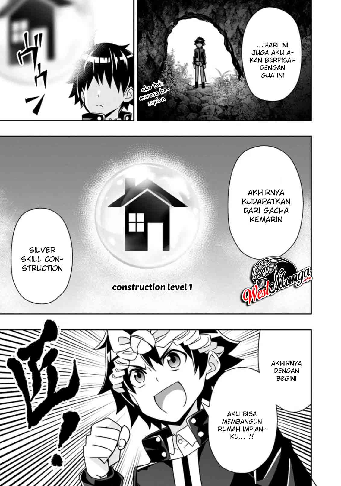 Hazure Skill “Gacha” de Tsuihō sa Reta Ore wa, Wagamama Osananajimi o Zetsuen Shi Kakusei Suru ~ Ban’nō Cheat Skill o Getto Shite, Mezase Rakuraku Saikyō Slow Life!~ Chapter 5.2 - halaman 1