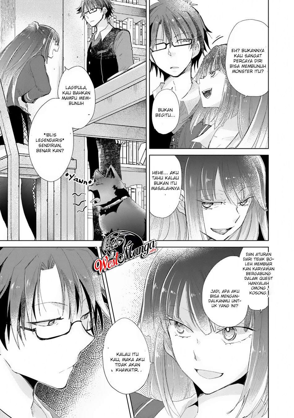 Hazure Skill "Kage ga Usui" o Motsu Guild Shokuin ga, Jitsu wa Densetsu no Ansatsusha Chapter 6 - halaman 9