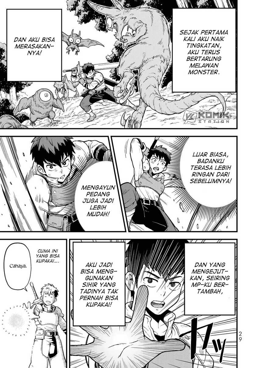 Hazure Skill "Level Up" no Sei de Party wo Tsuihou sareta Shounen wa, Level wo Agete Butsuri de Naguru Chapter 1 - halaman 26
