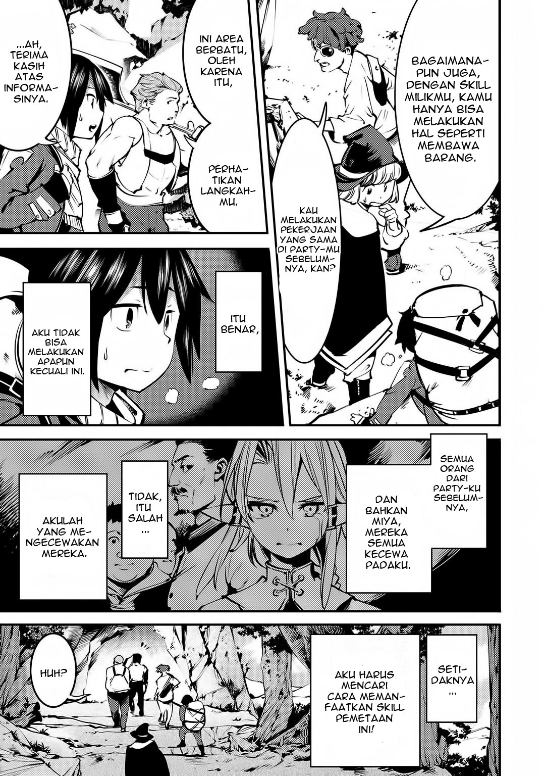 Hazure Skill [Mapping] wo Te ni Shita Shonen ha Saikyou Party to Dungeon ni Idomu Chapter 1 - halaman 24