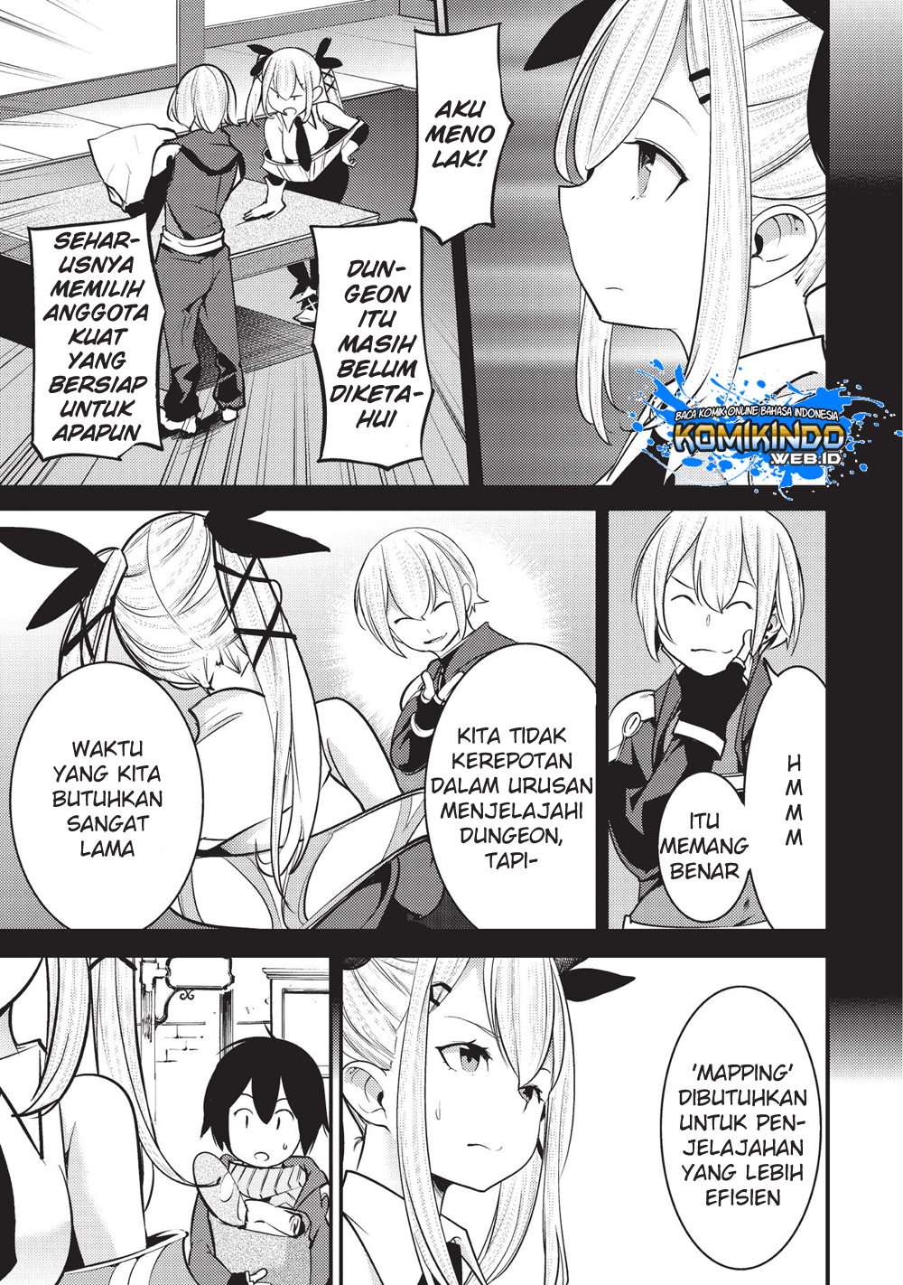 Hazure Skill [Mapping] wo Te ni Shita Shonen ha Saikyou Party to Dungeon ni Idomu Chapter 4.1 - halaman 12
