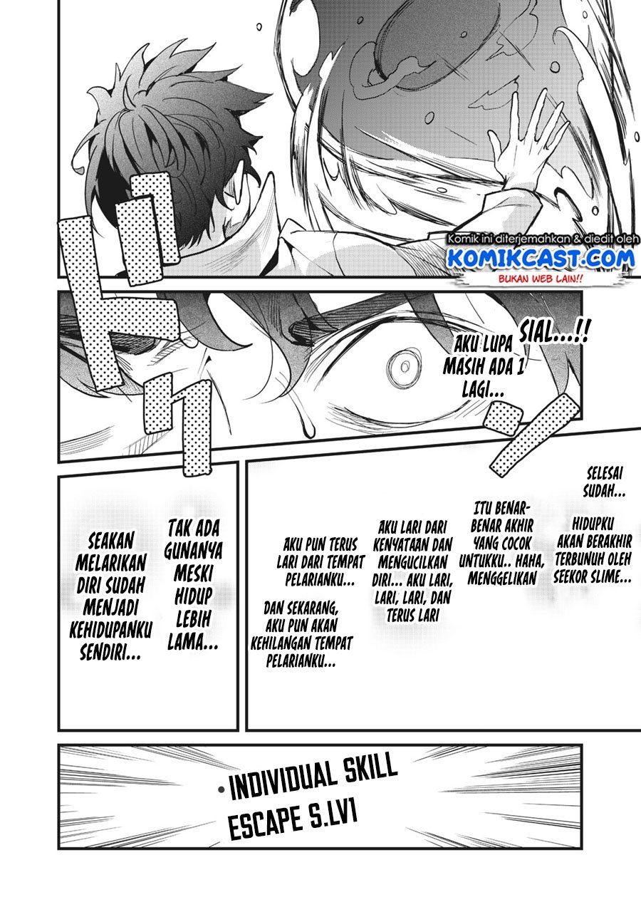 Hazure Skill ‘Nigeru’ De Rre Wa Kyokugen Tei Reberu No Mama Saikyou Wo Mezasu Chapter 1 - halaman 37