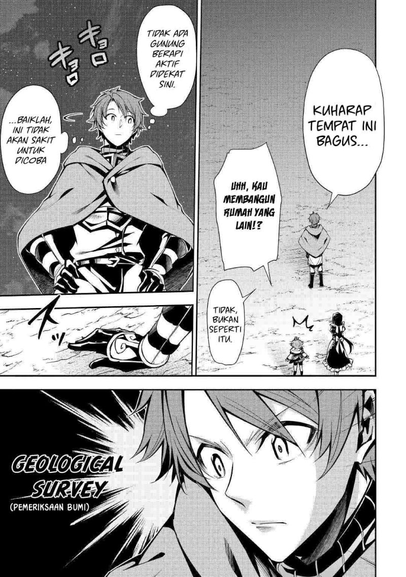 Hazure Zokusei Tsuchi Mahou no Sei de Henkyou ni Tsuihou sareta node, Gangan Ryouchi Kaitaku shimasu! Chapter 2 - halaman 26