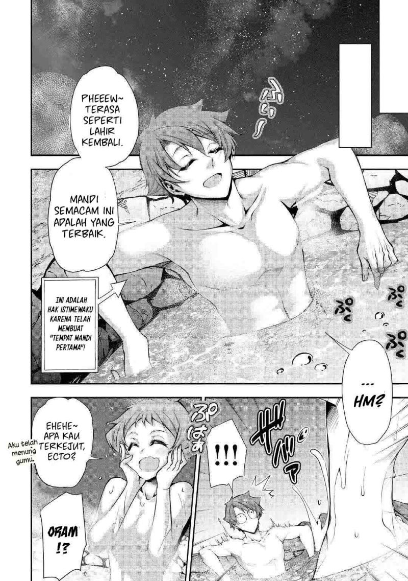 Hazure Zokusei Tsuchi Mahou no Sei de Henkyou ni Tsuihou sareta node, Gangan Ryouchi Kaitaku shimasu! Chapter 2 - halaman 30