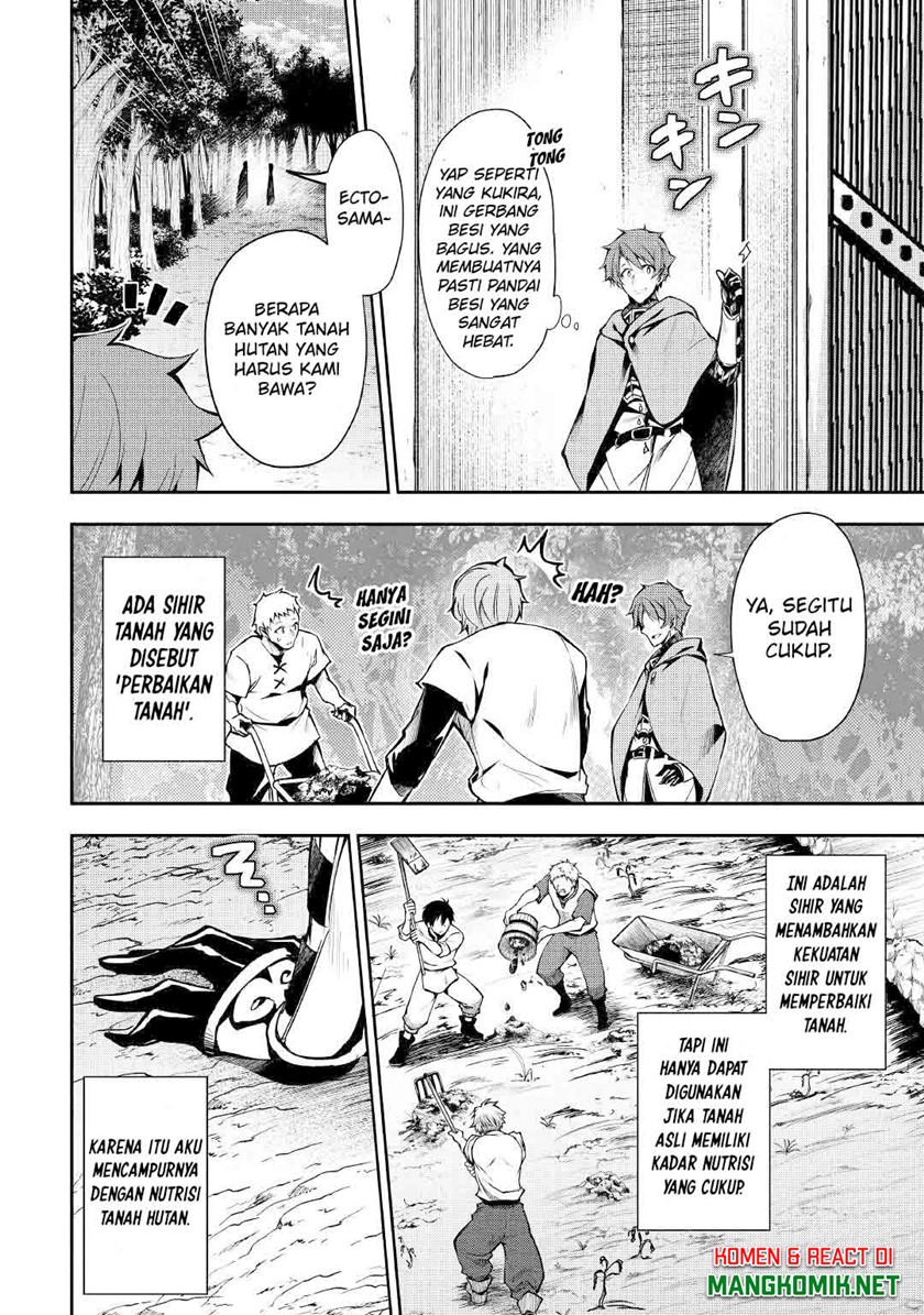 Hazure Zokusei Tsuchi Mahou no Sei de Henkyou ni Tsuihou sareta node, Gangan Ryouchi Kaitaku shimasu! Chapter 3 - halaman 6