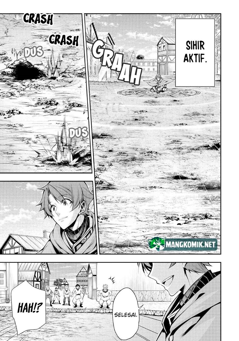 Hazure Zokusei Tsuchi Mahou no Sei de Henkyou ni Tsuihou sareta node, Gangan Ryouchi Kaitaku shimasu! Chapter 3 - halaman 7