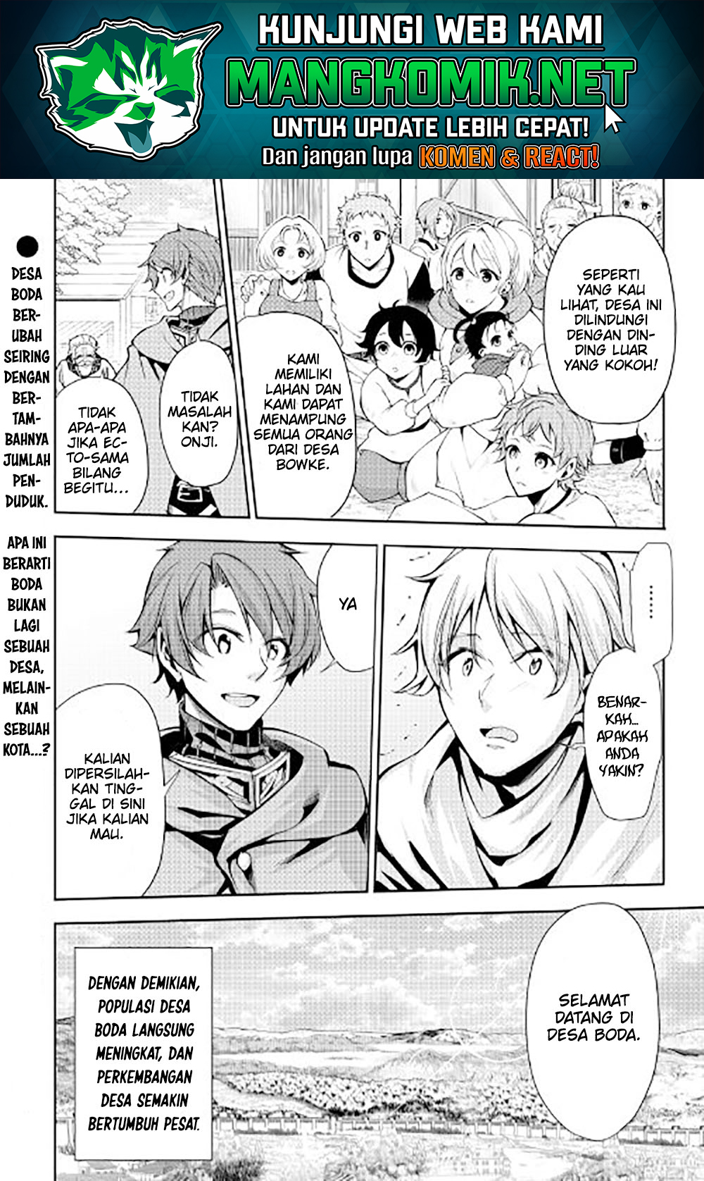 Hazure Zokusei Tsuchi Mahou no Sei de Henkyou ni Tsuihou sareta node, Gangan Ryouchi Kaitaku shimasu! Chapter 4 - halaman 28