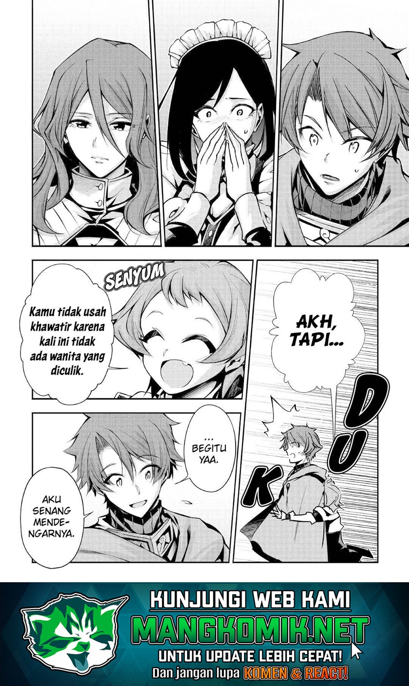 Hazure Zokusei Tsuchi Mahou no Sei de Henkyou ni Tsuihou sareta node, Gangan Ryouchi Kaitaku shimasu! Chapter 5 - halaman 14