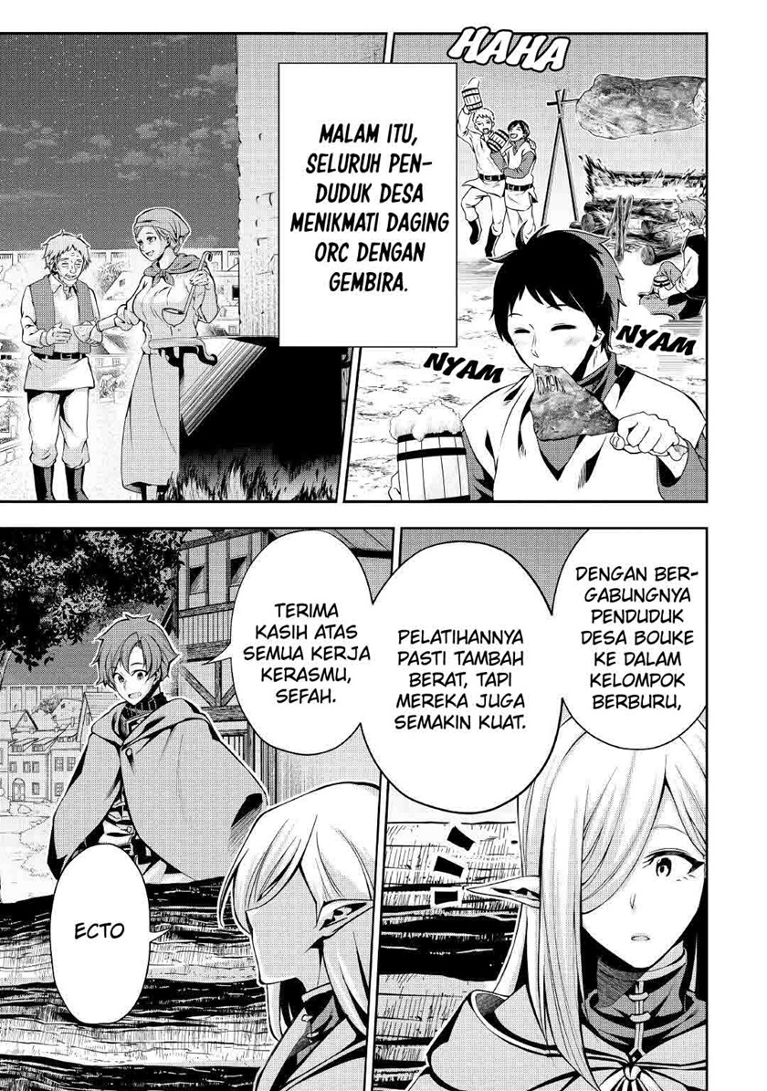 Hazure Zokusei Tsuchi Mahou no Sei de Henkyou ni Tsuihou sareta node, Gangan Ryouchi Kaitaku shimasu! Chapter 5 - halaman 17