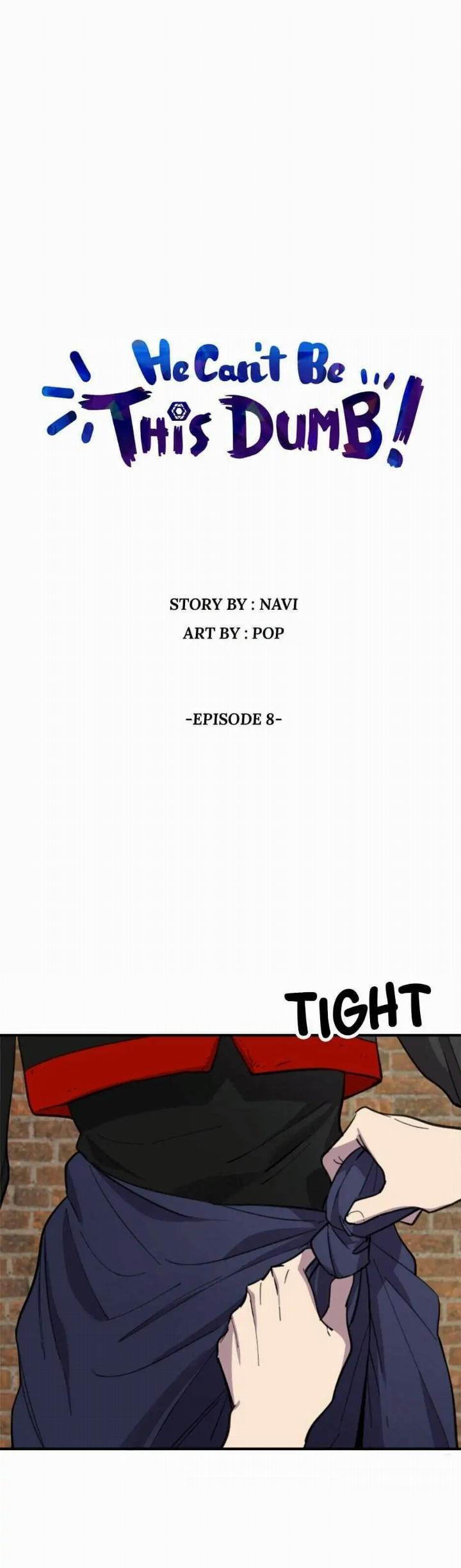 He Can't Be This Dumb! Chapter 8 - halaman 1