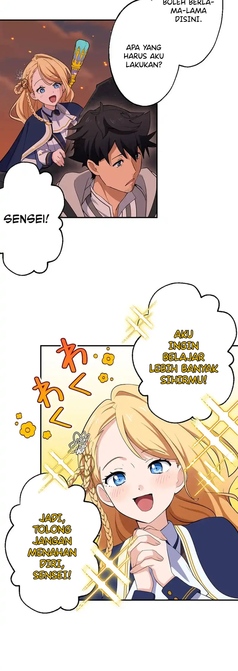 He Is a Retired Old Sage, but His Beloved Disciple Has Been Expelled, So He Takes Her on a Heartbreak Trip: He Intended to Travel in a Slow Life Fashion, but for Some Reason He Ended Up Becoming the World's Strongest Master and Disciple Chapter 3 - halaman 5
