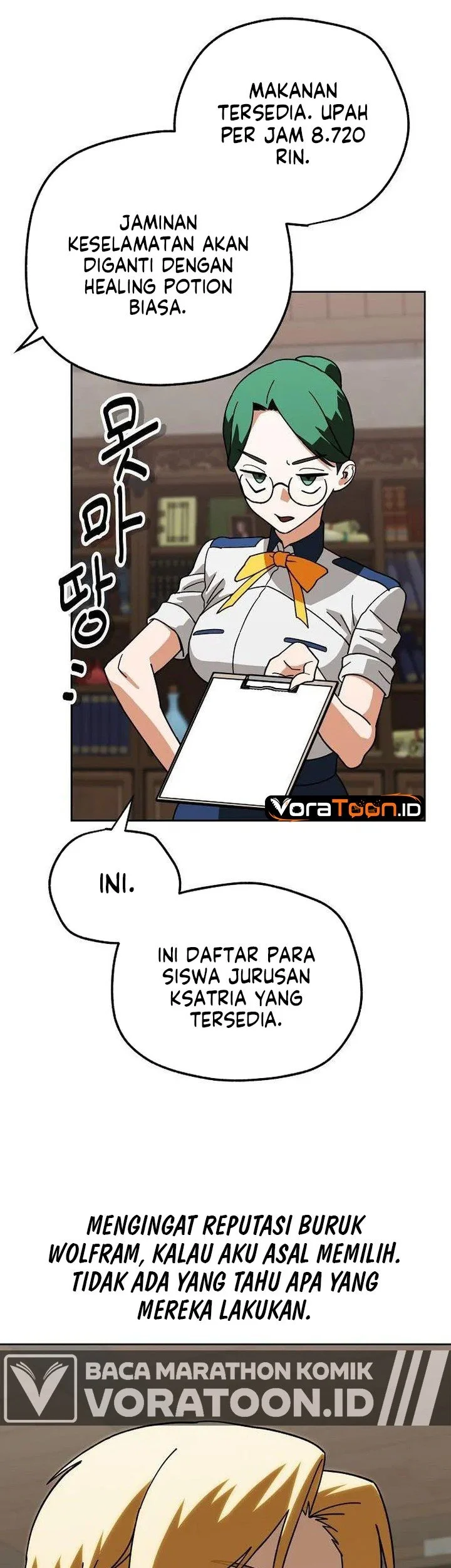 Healing at the Academy Convenience Store Chapter 5 - halaman 22